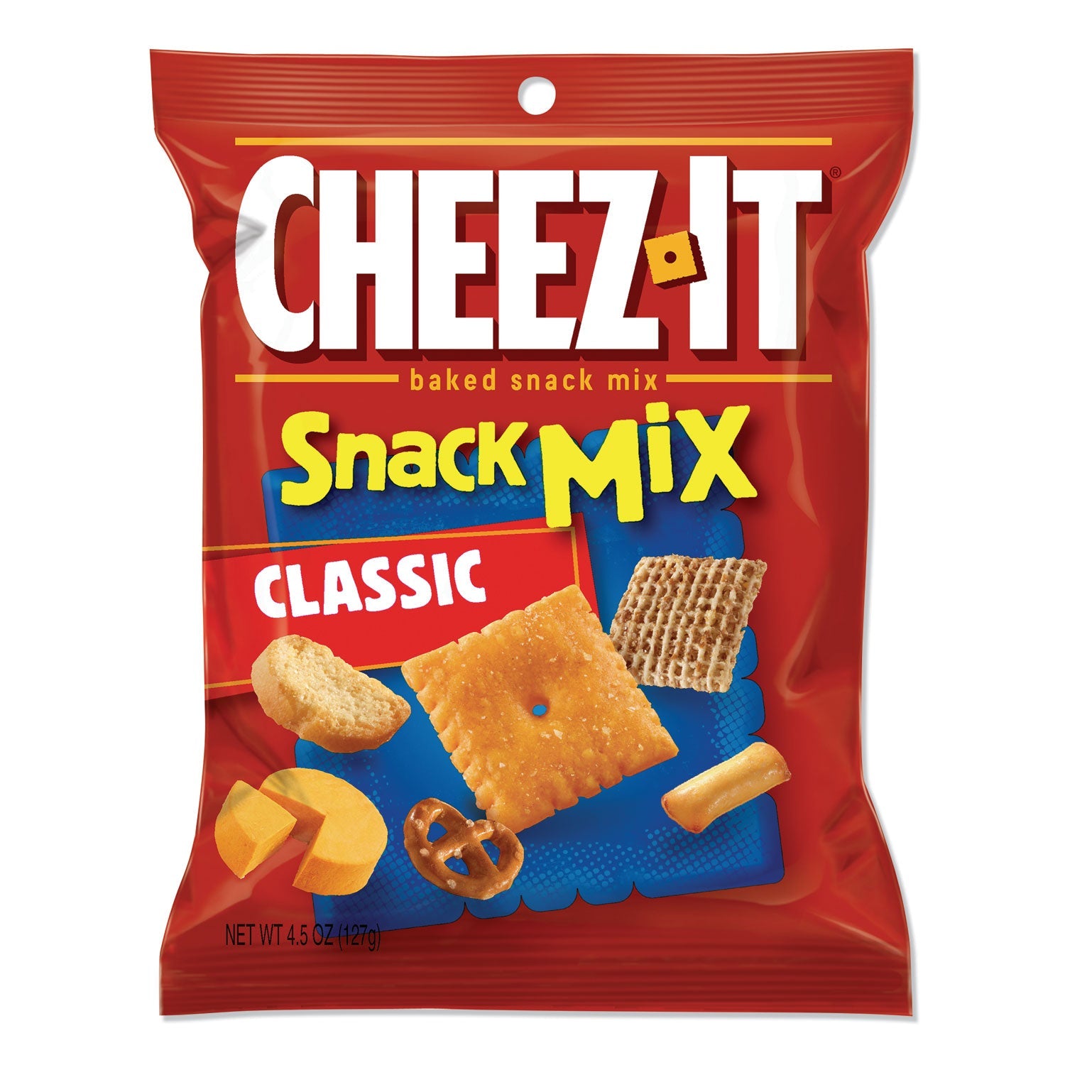 Sunshine® Cheez-It Baked Snack Mix, Classic Cheese, 4.5 Oz Bag, 6/pack