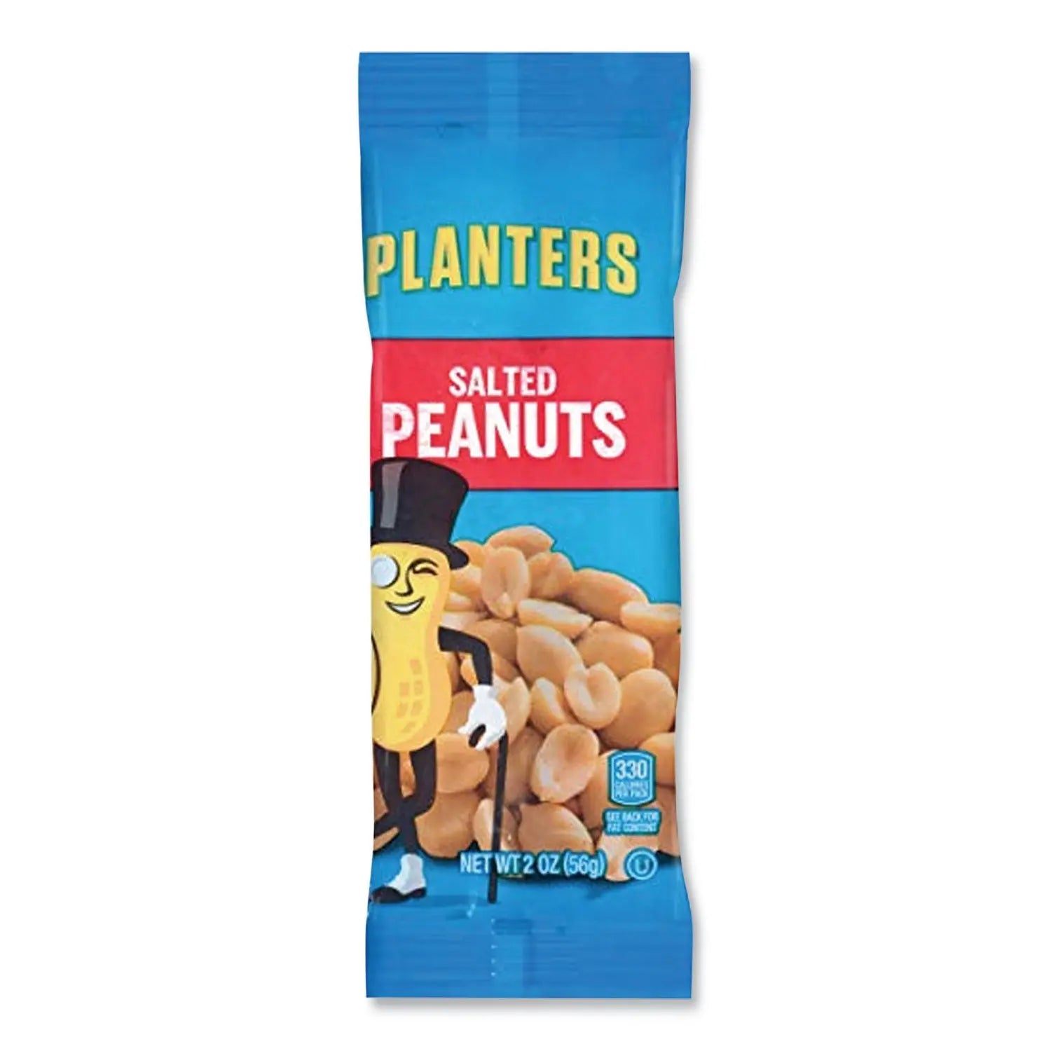 Planters® Salted Peanuts, 2 Oz Packet, 144/carton