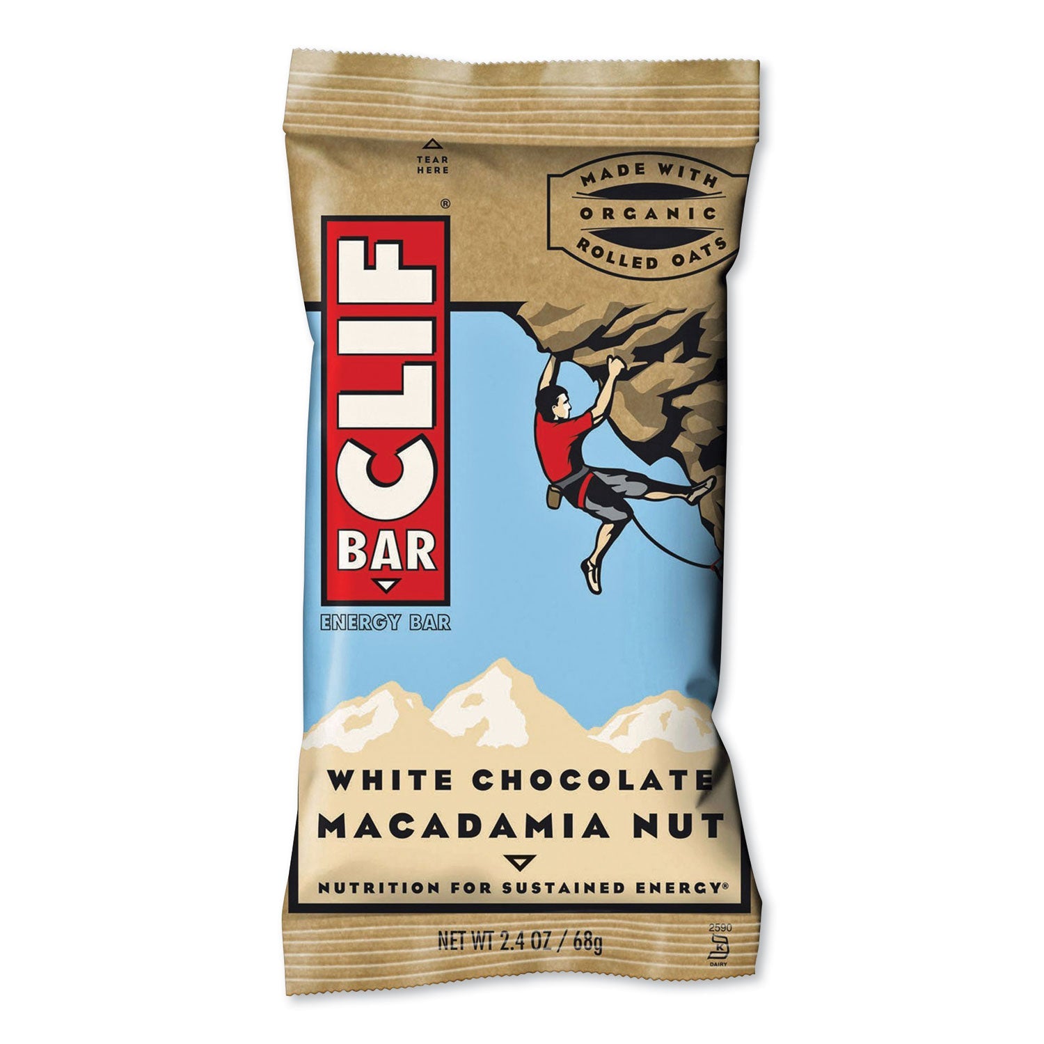 Energy Bar | CLIF® Bar White Choc Macadamia 12/Box