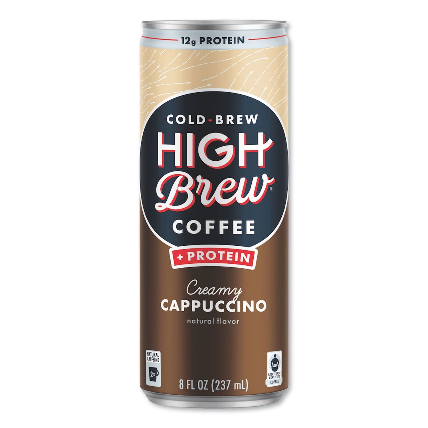Cold Brew Coffee + Protein | HIGH Brew Cappuccino