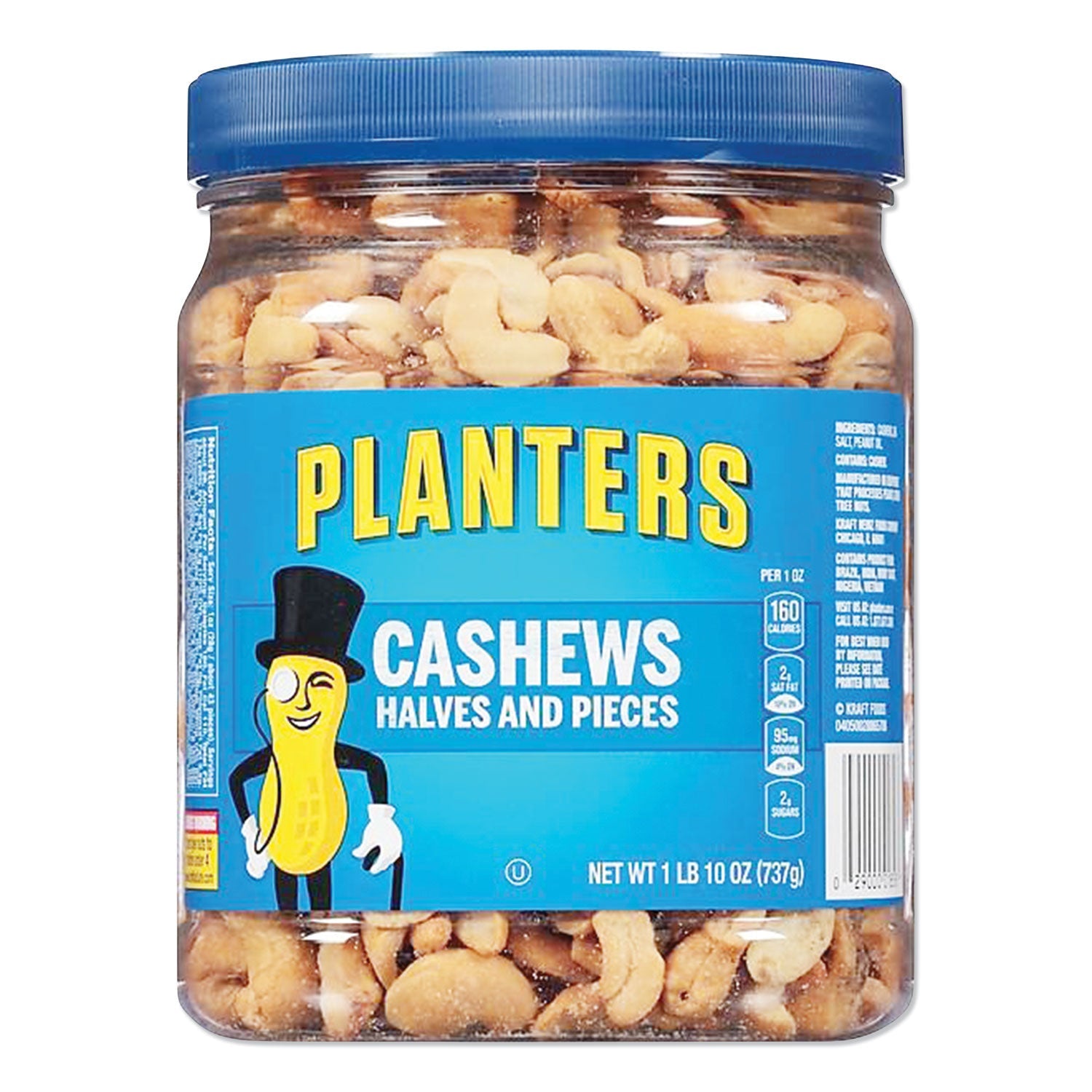 Planters Salted Cashew Halves & Pieces | 26 Oz