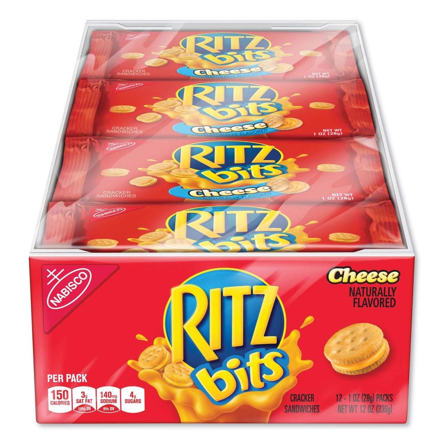 Ritz Bits Cheese Sandwich Crackers | 12-Pack