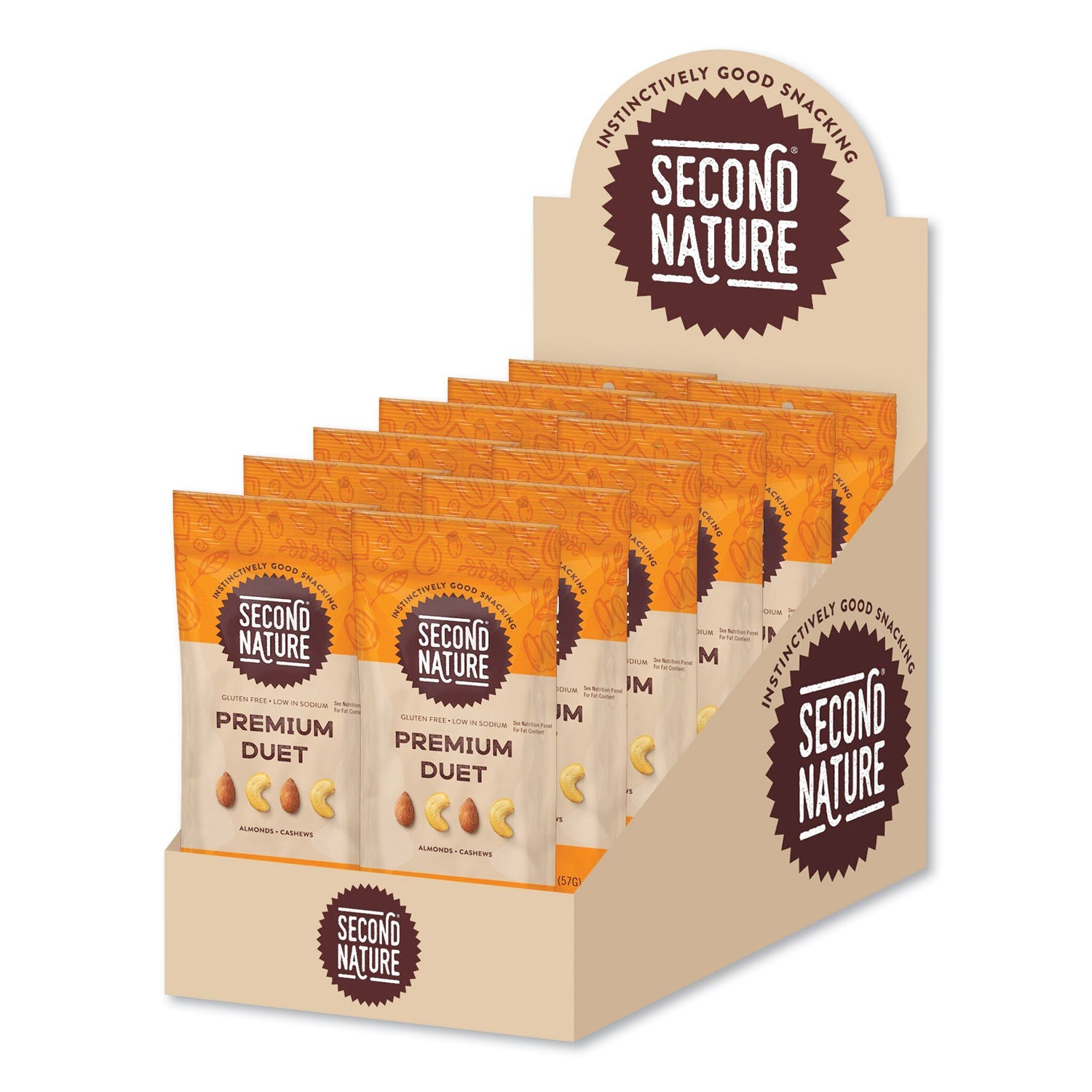 Premium Duet Nut Mix | Second Nature® | 2 Oz