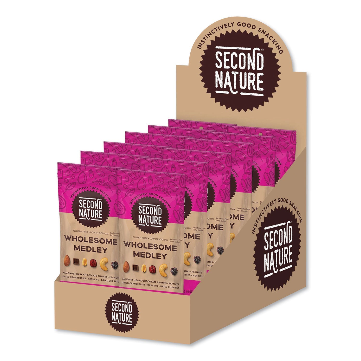 Wholesome Medley Trail Mix | Second Nature® 2.25z