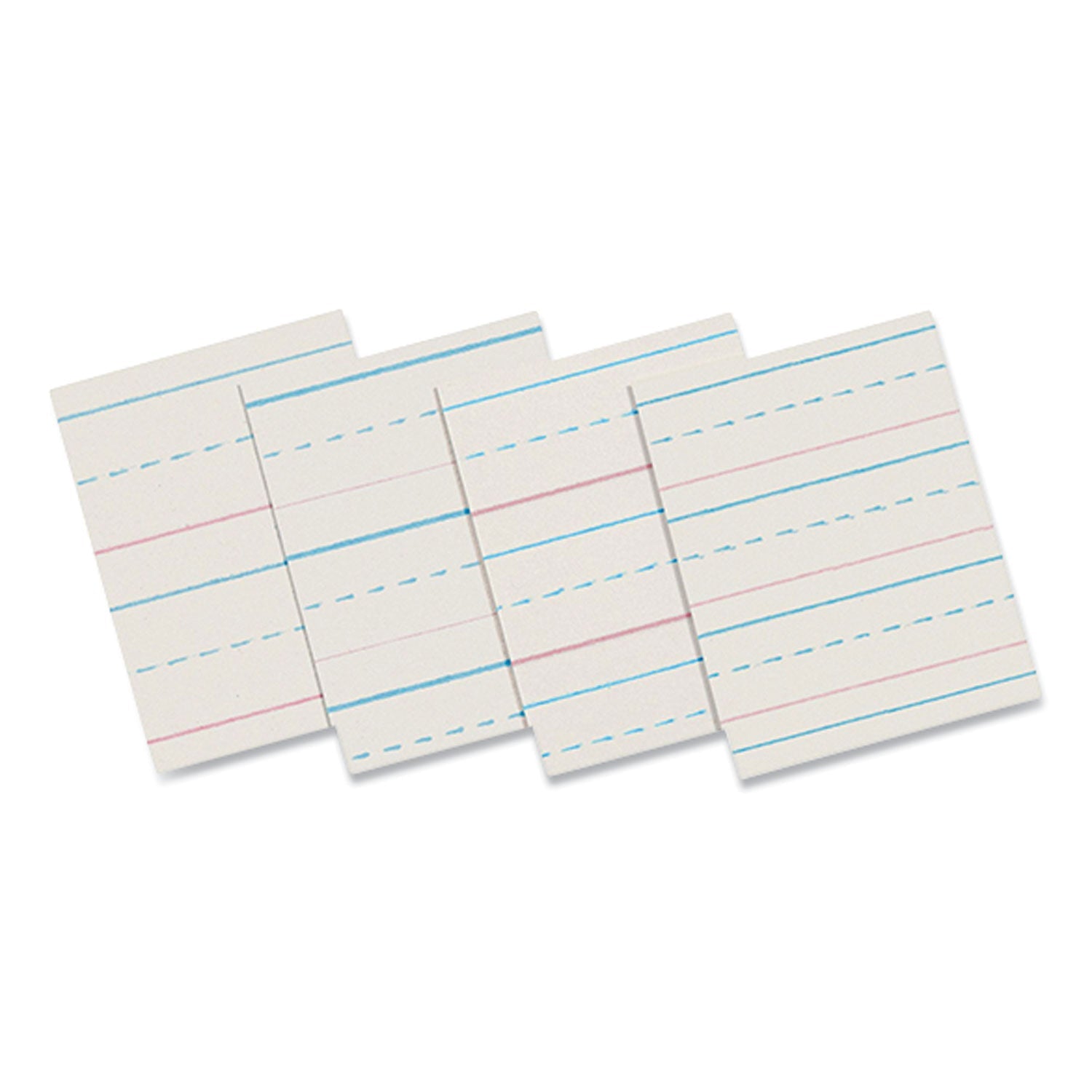 Pacon® Multi-Program Handwriting Paper, 30 lb Bond Weight, 1/2" Long Rule, Two-Sided, 8 x 10.5, 500/Pack