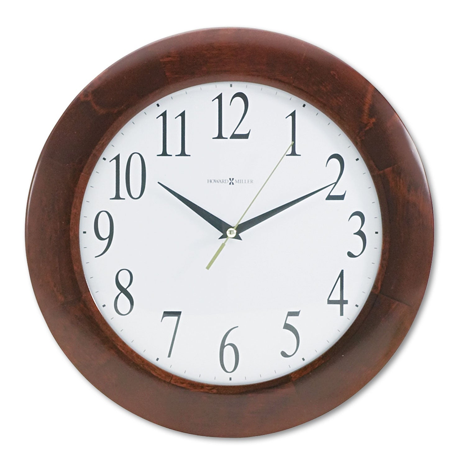 Howard Miller Corporate Wall Clock | Cherry Case