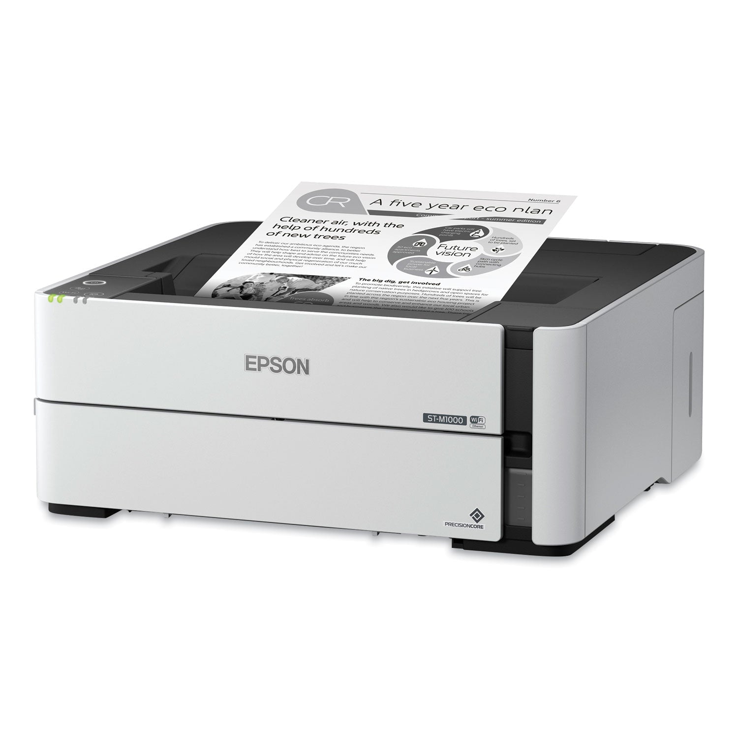 Epson® Workforce St-M1000 Monochrome Supertank Printer