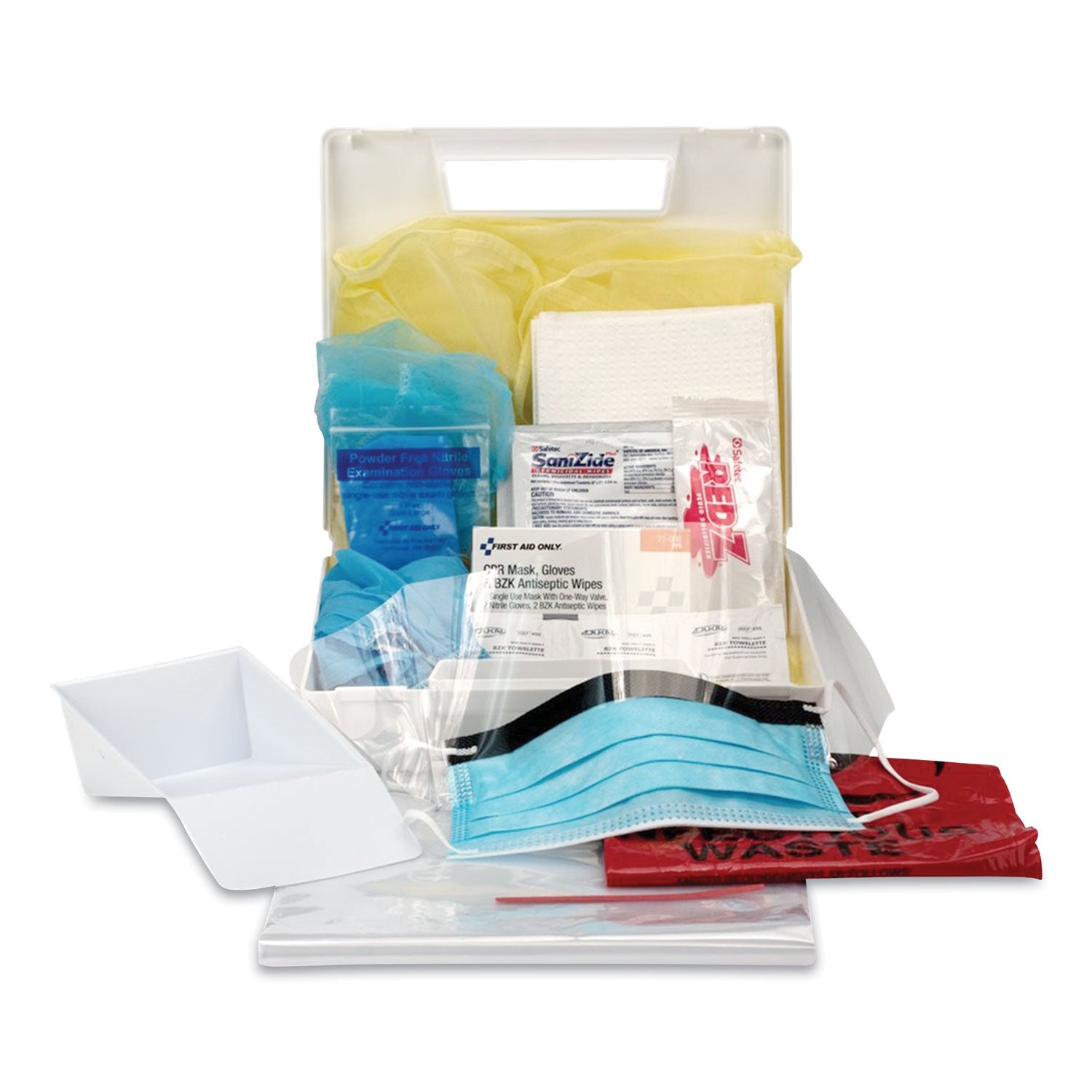 Bloodborne Pathogen Spill Clean Up Kit | 31-Piece
