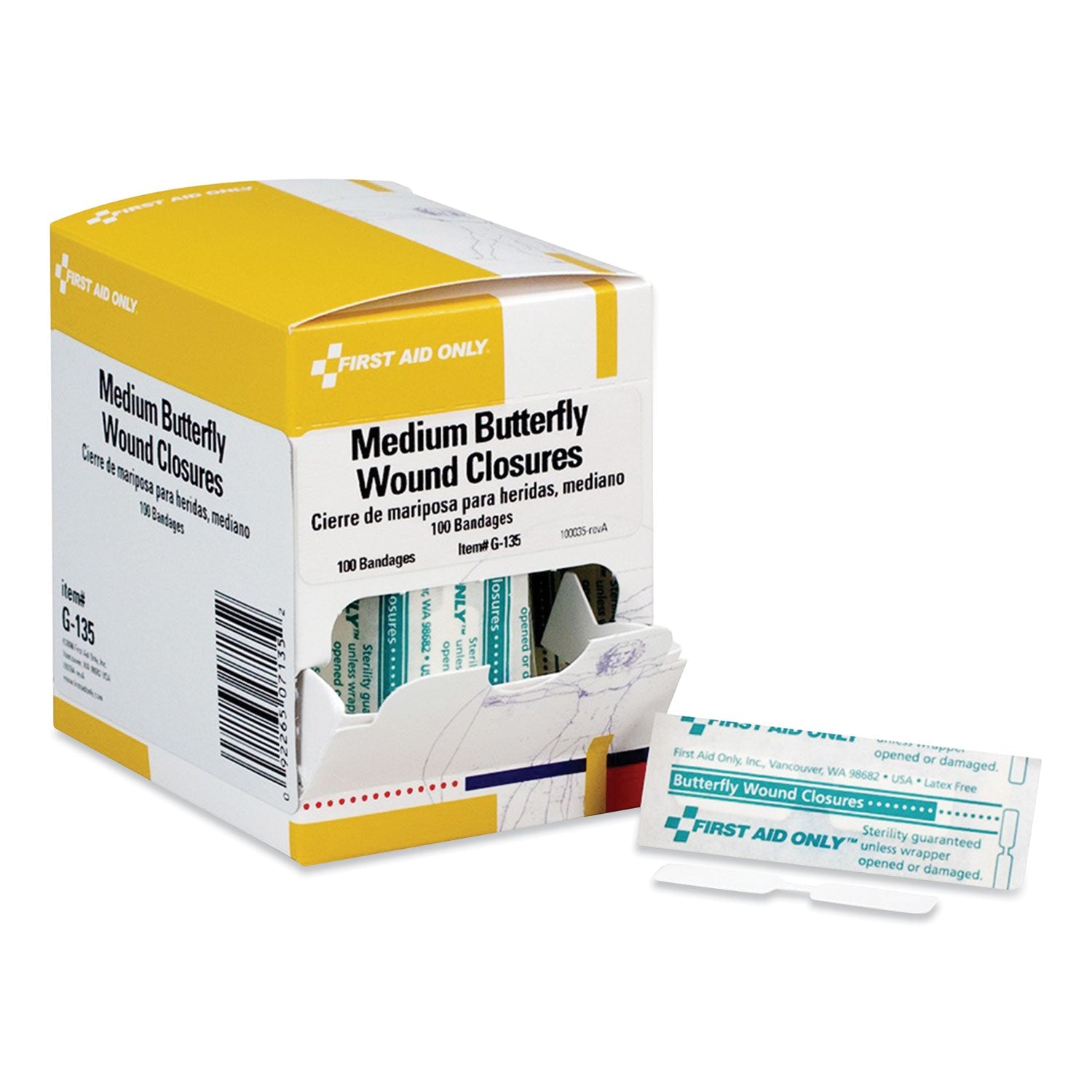 Butterfly Wound Closures | 100-Count Box