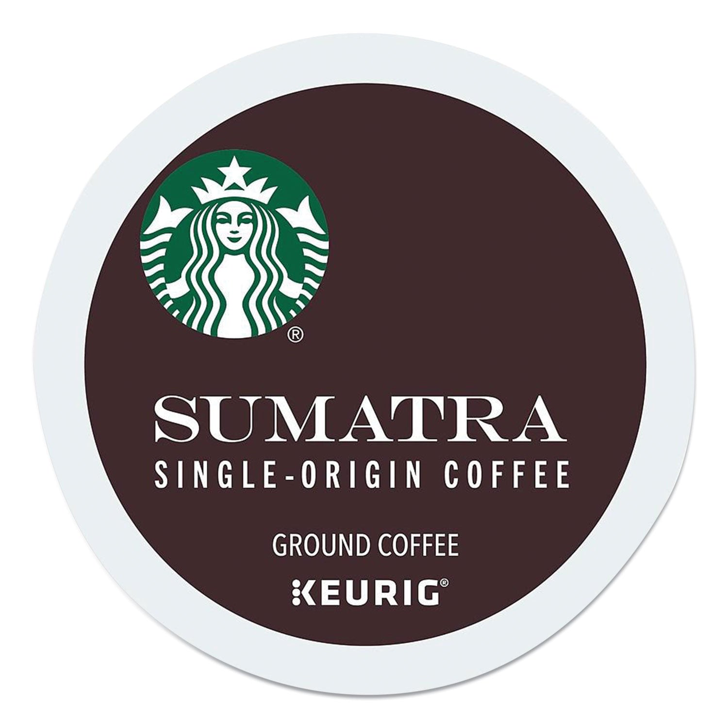 Starbucks® Sumatra Coffee K-Cups, Sumatra, 0.4 oz K-Cup, 96/Box