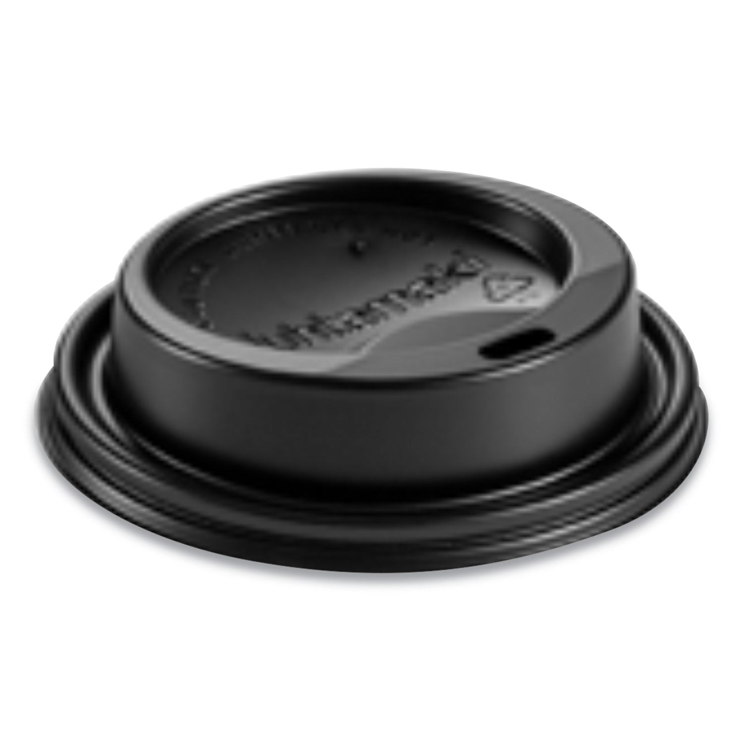 Dome Sipper Hot Cup Lids | Black