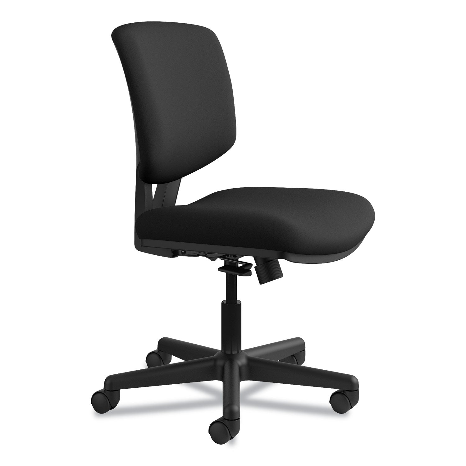 HON® Volt Series Task Chair With Synchro-Tilt, Supports Up To 250 Lb, 18" To 22.25" Seat Height, Black