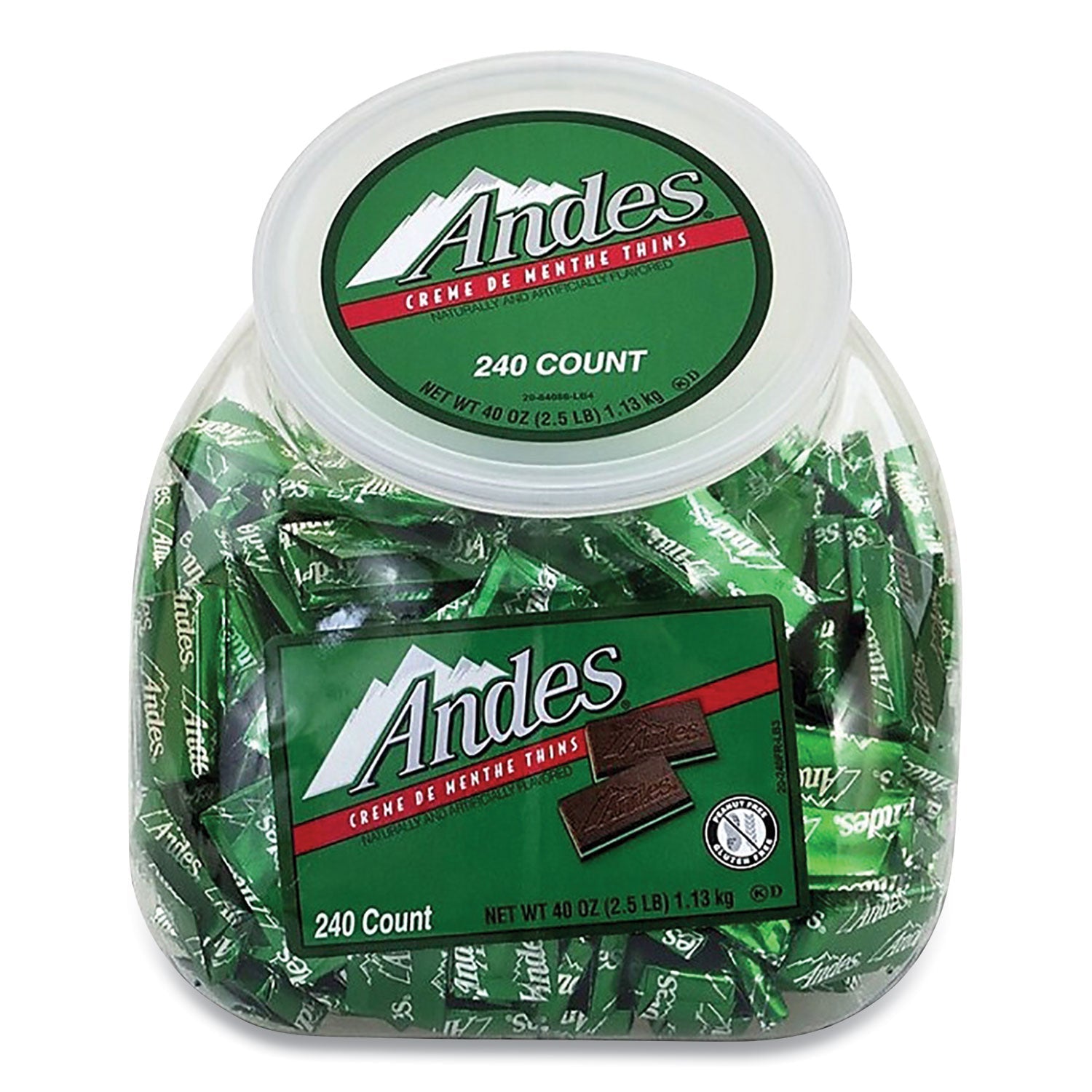 Creme De Menthe Chocolate Mint Thins | Andes®