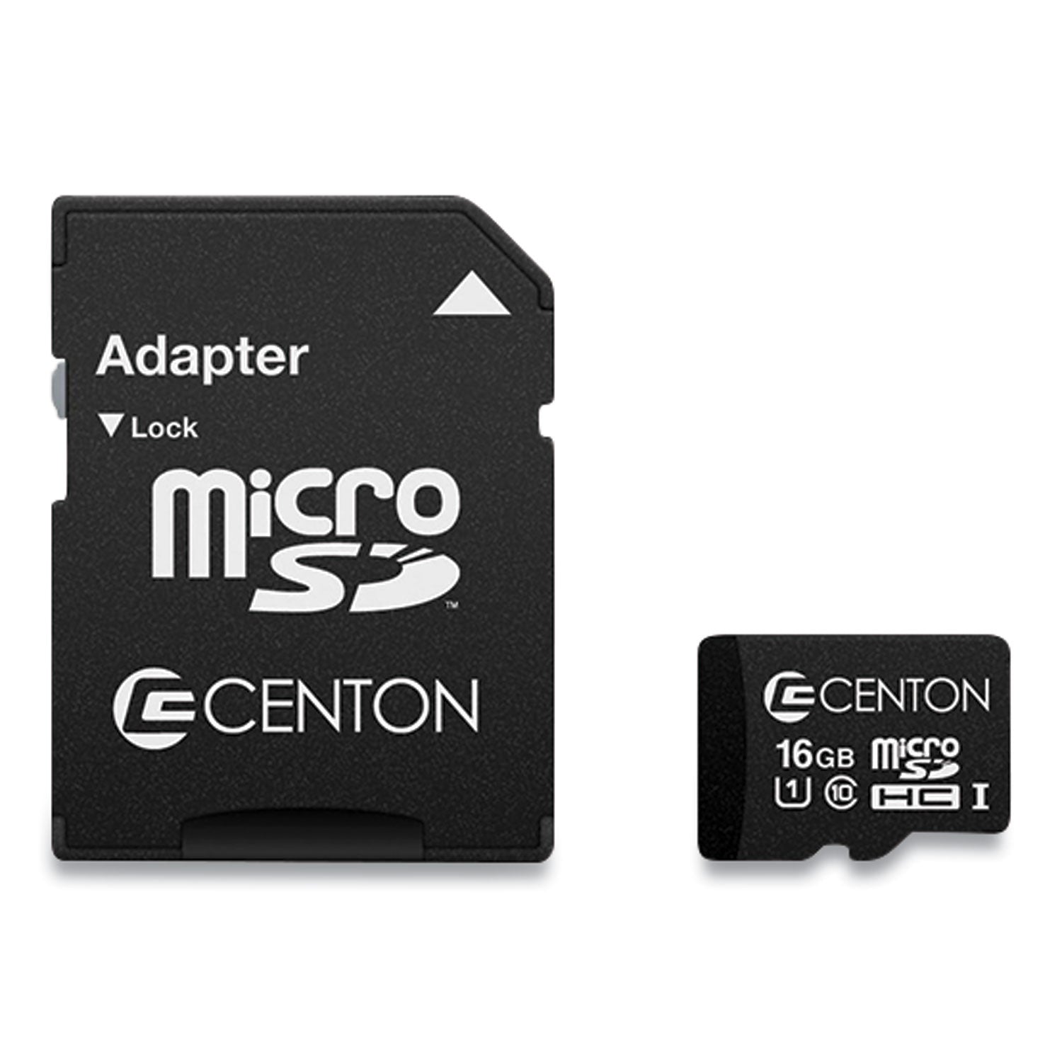 MicroSDHC Memory Card | Centon 16GB with Adapter
