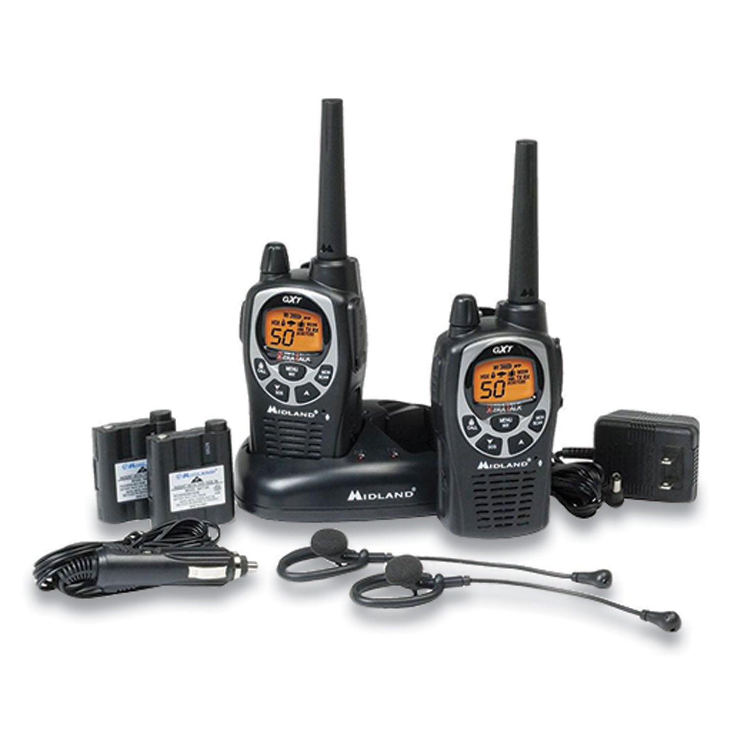 Midland® Gxt1000vp4 Two-Way Radio, 50 Channels