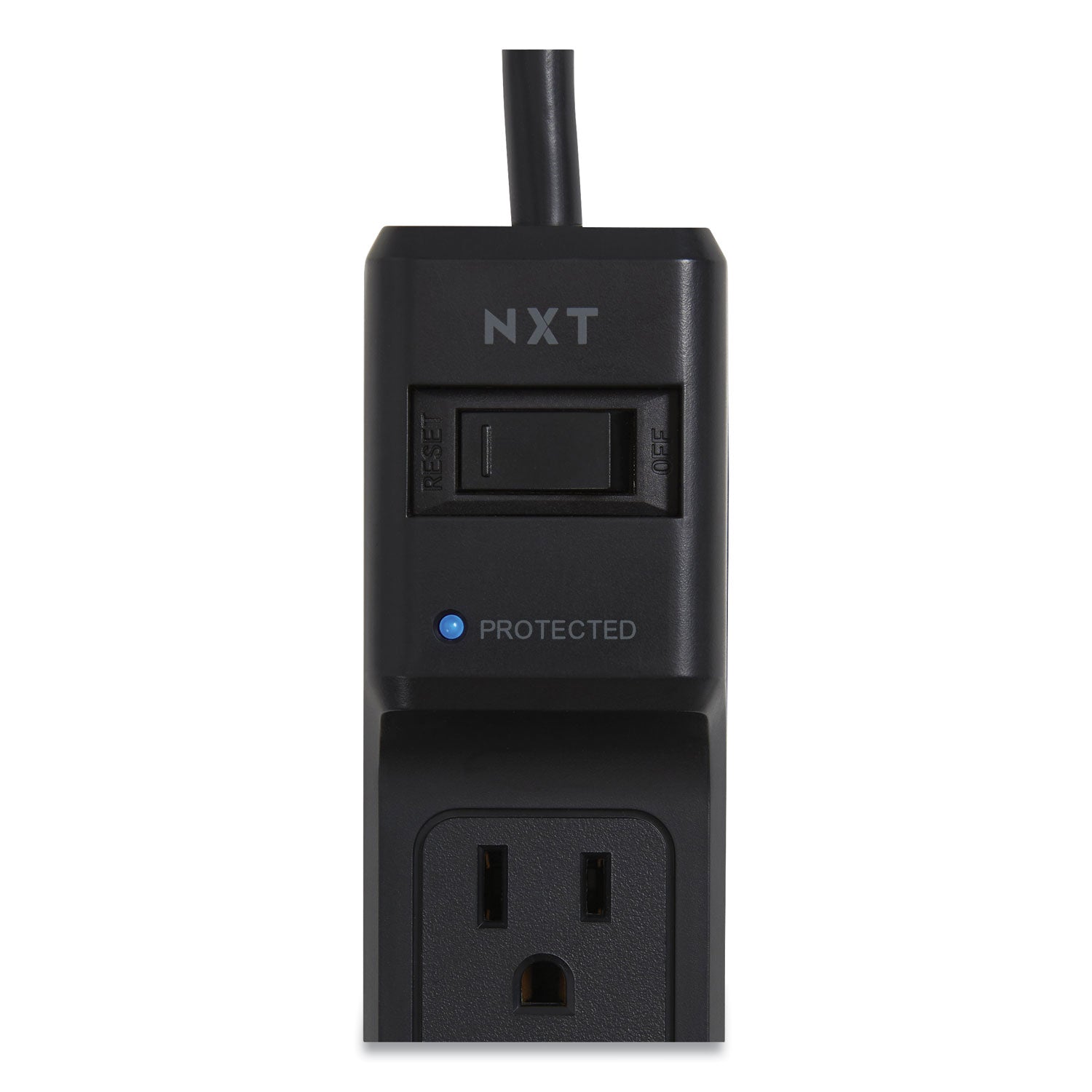NXT Technologies™ Surge Protector, 6 Ac Outlets, 4 Ft Cord, 600 J, Black