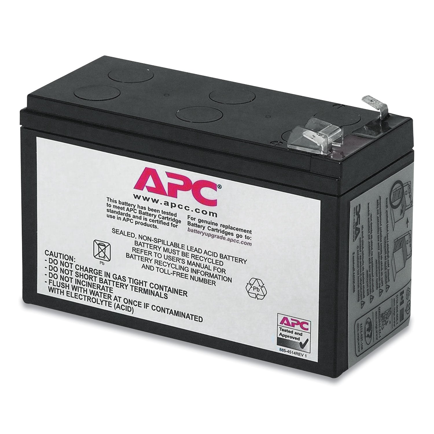 APC® Ups Replacement Battery, Cartridge #2 (rbc2)