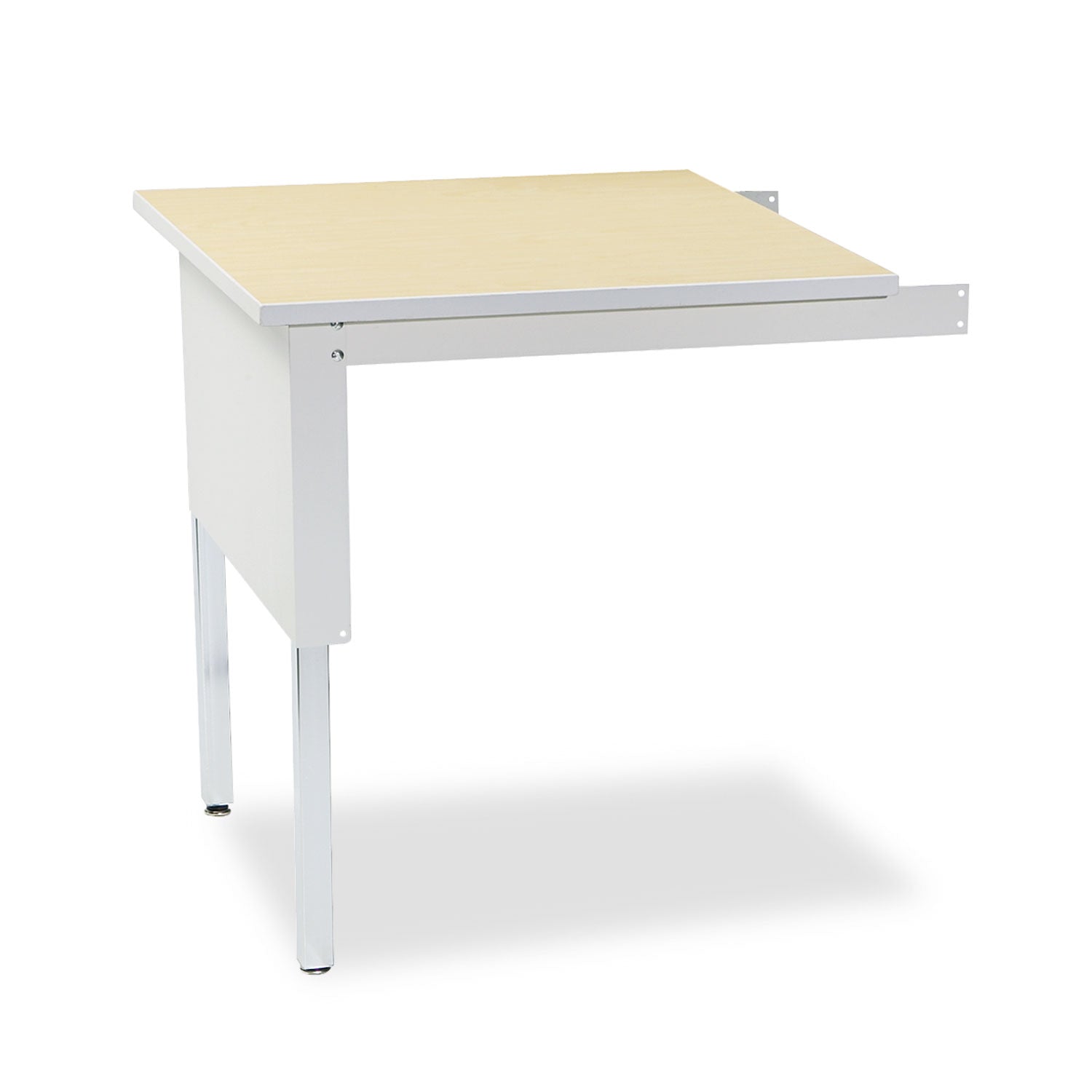 Safco Mailflow-To-Go Mailroom Table | Gray