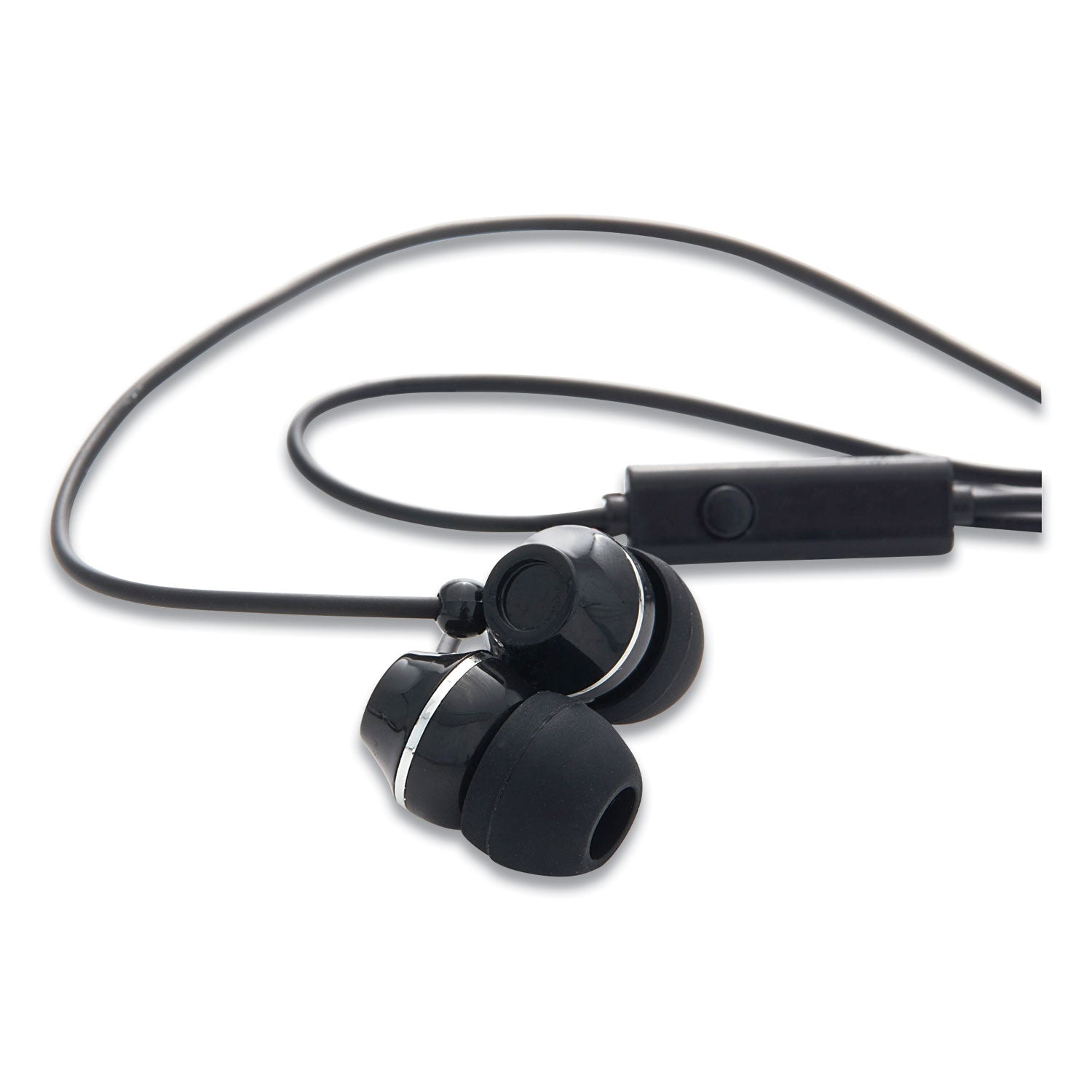 Stereo Earphones With Microphone | Black