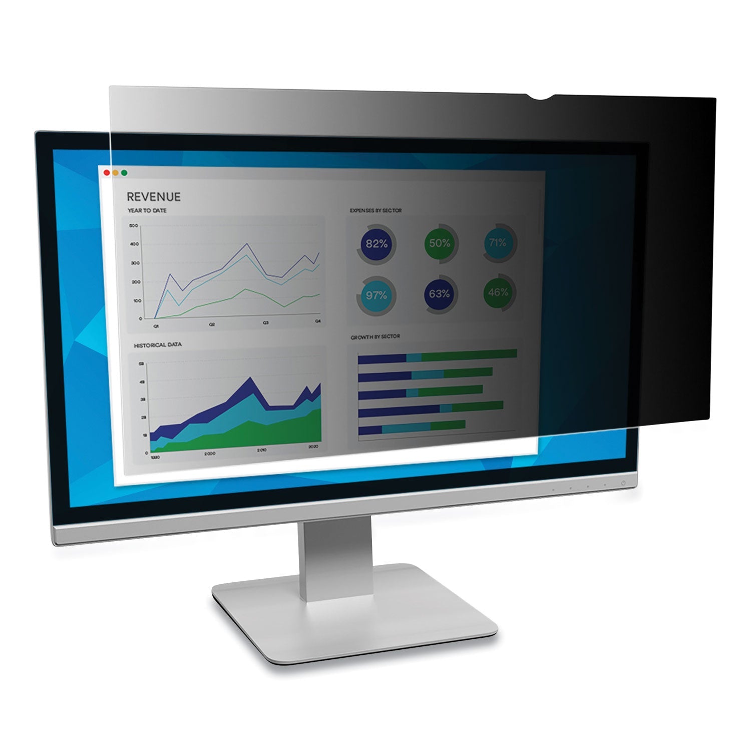 18.5" Widescreen Privacy Filter | Blackout