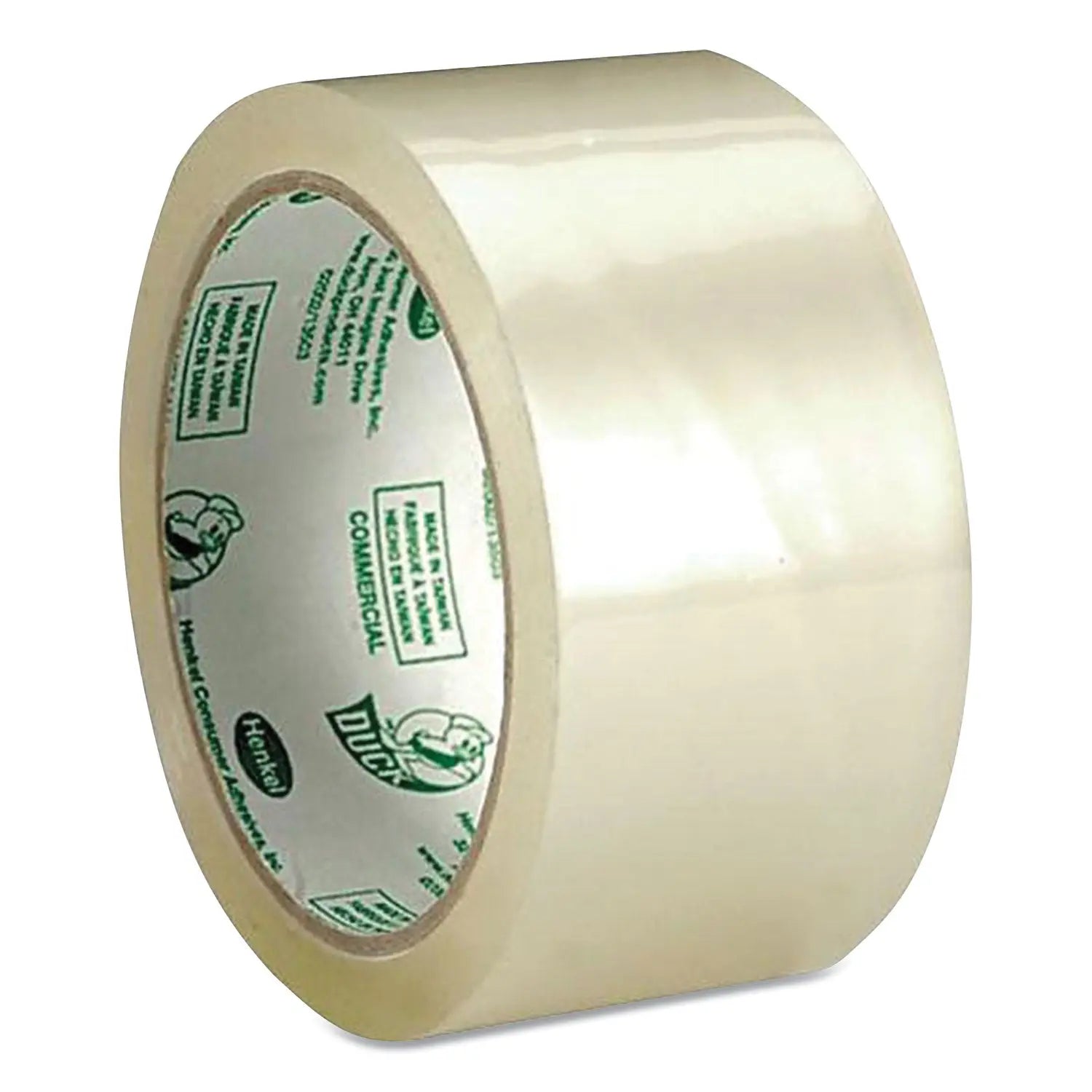 Duck® Commercial Grade Packaging Tape, 3" Core, 1.88" X 54.6 Yds, Clear