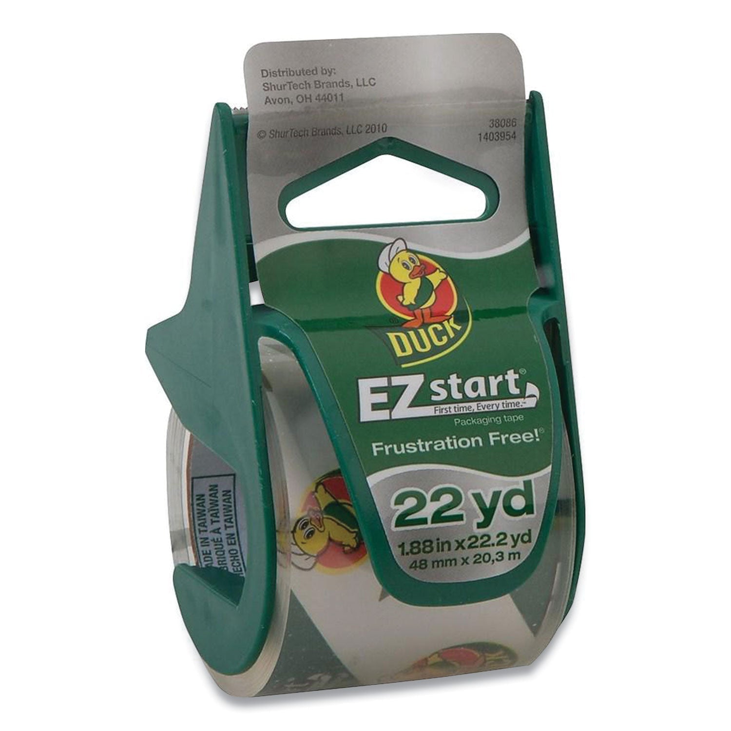 Ez Start Premium Packaging Tape With Dispenser