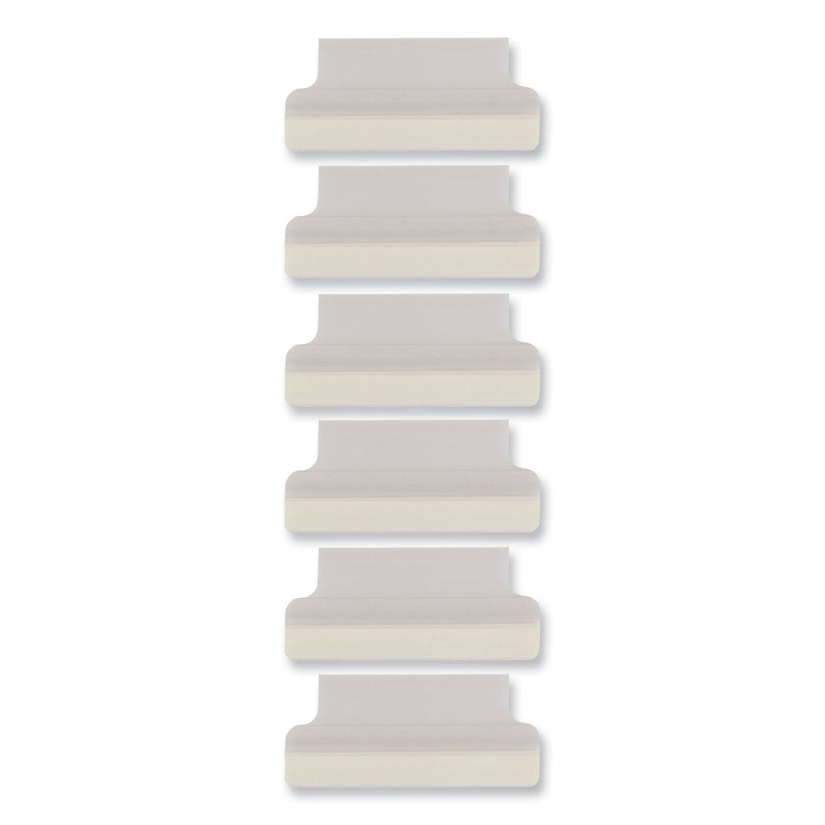 Avery® Insertable Index Tabs with Printable Inserts, 1/5-Cut, Clear, 1.5" Wide, 25/Pack