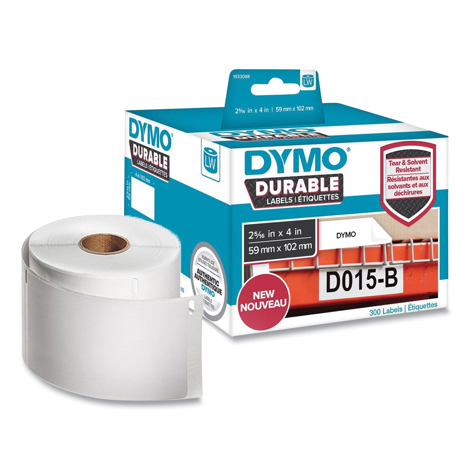 Durable Multi-Purpose Labels | DYMO® LW 2.31" x 4"