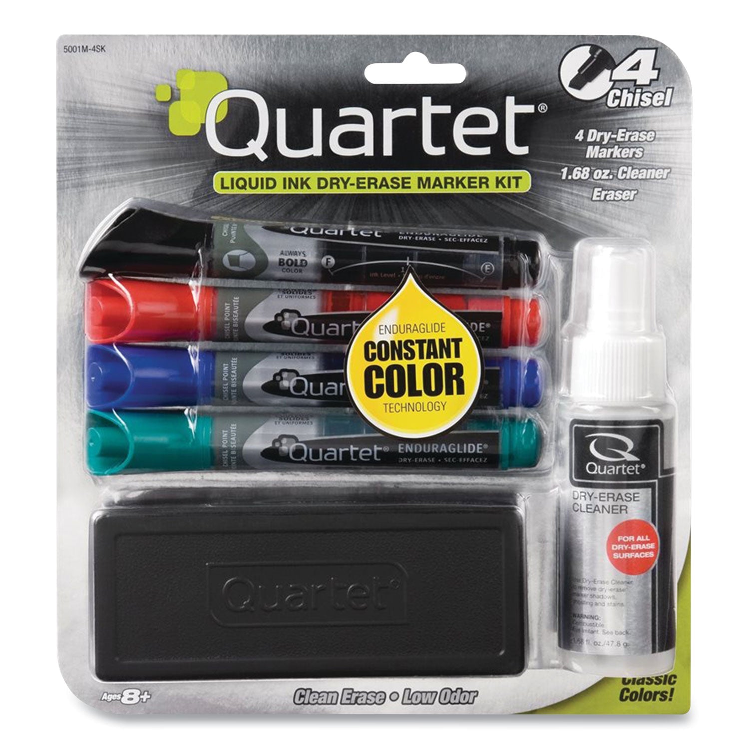Quartet Enduraglide Dry Erase Marker Kit