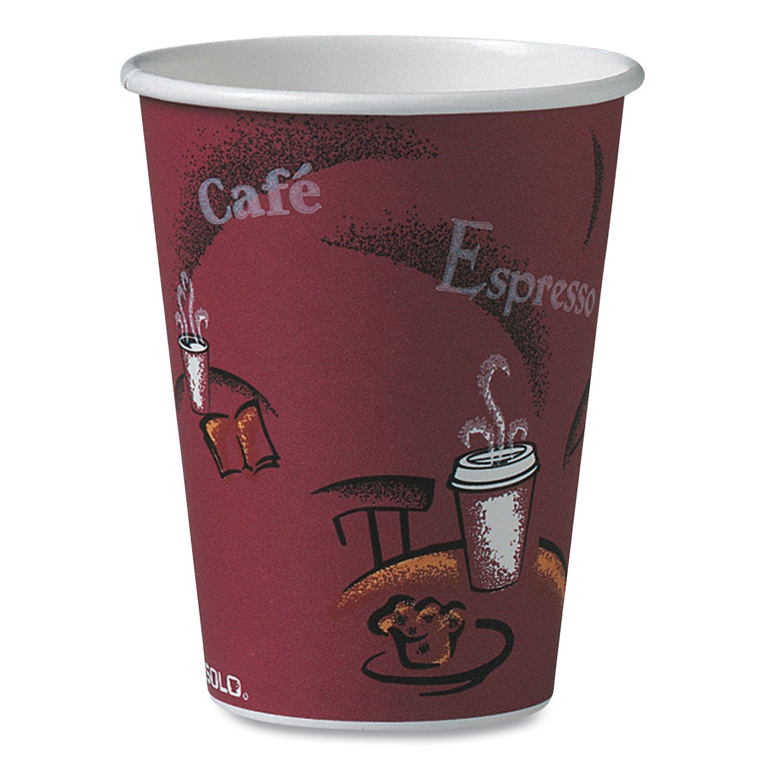 Bistro Paper Hot Drink Cups | 12oz 1000-Count