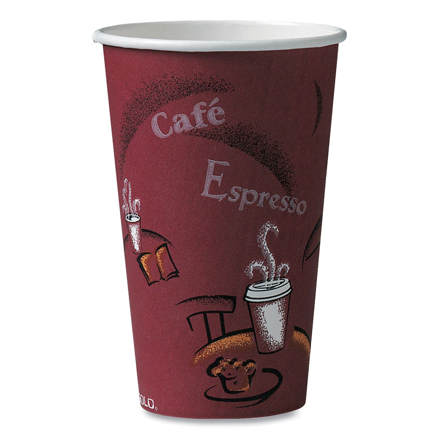 Bistro Paper Hot Drink Cups | 16oz 1000-Count