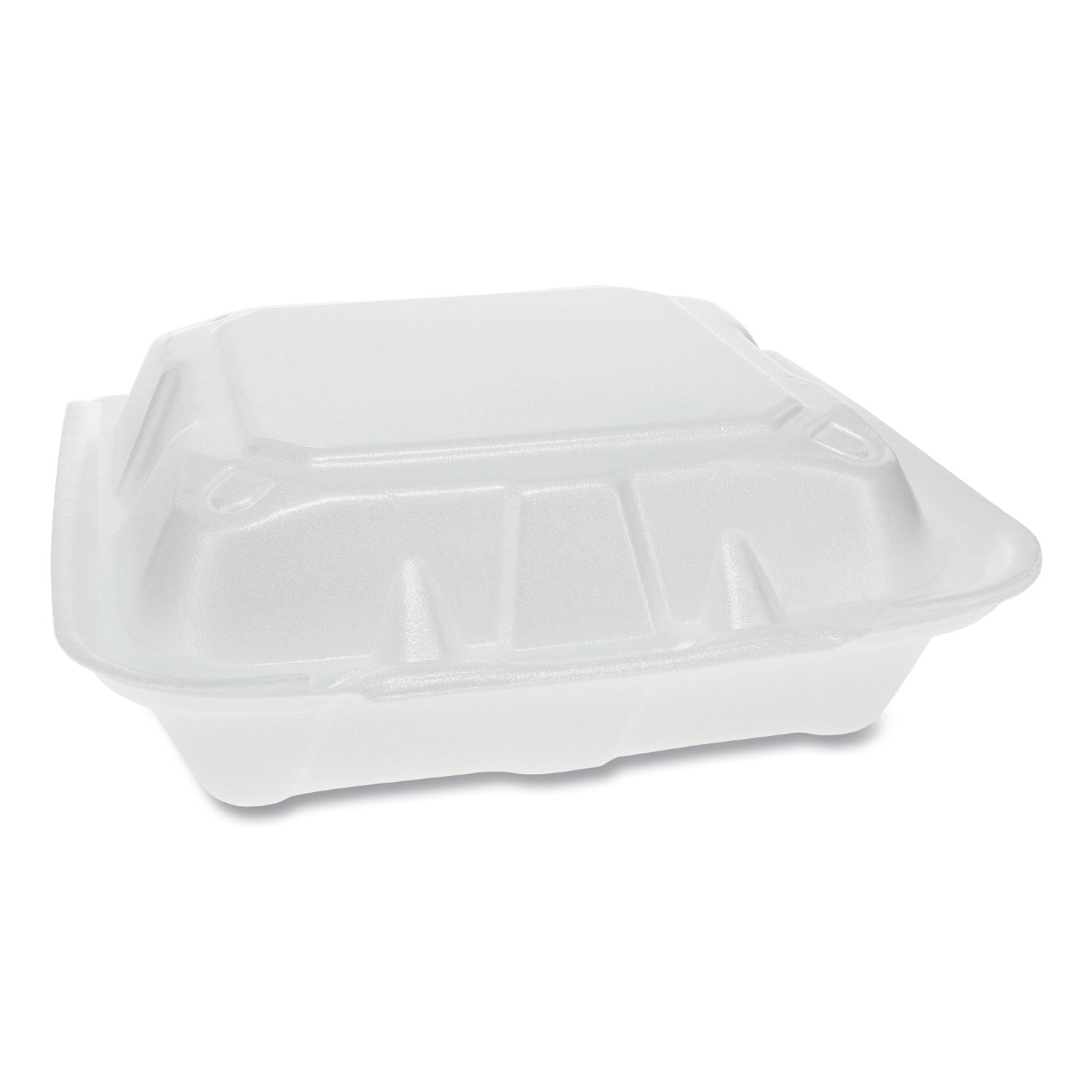 Vented Foam Hinged Lid Container | 3-Comp.