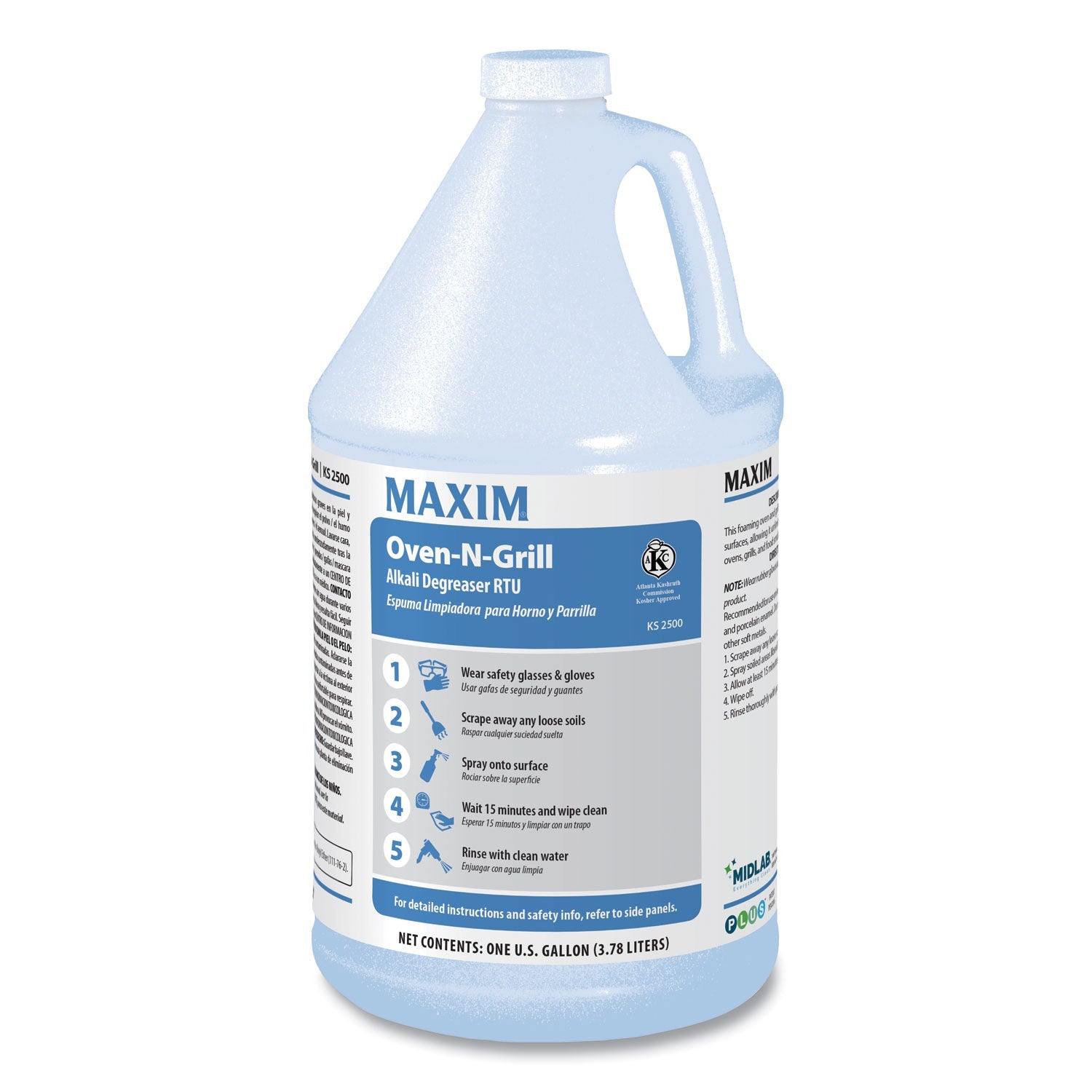 Maxim Oven-N-Grill Alkali Degreaser | 1 Gal