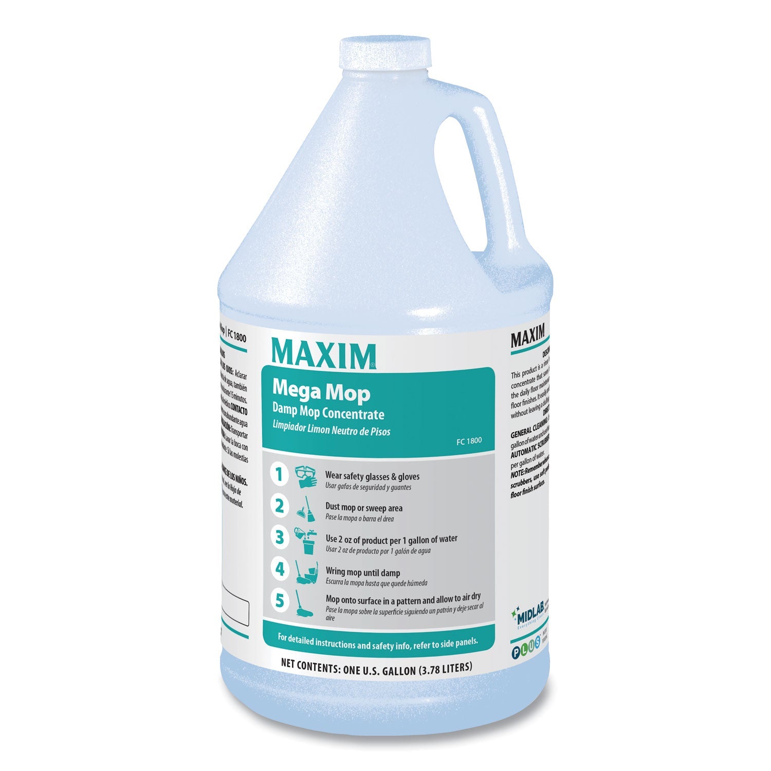 Maxim Mega Mop Damp Mop Concentrate | 1 Gal