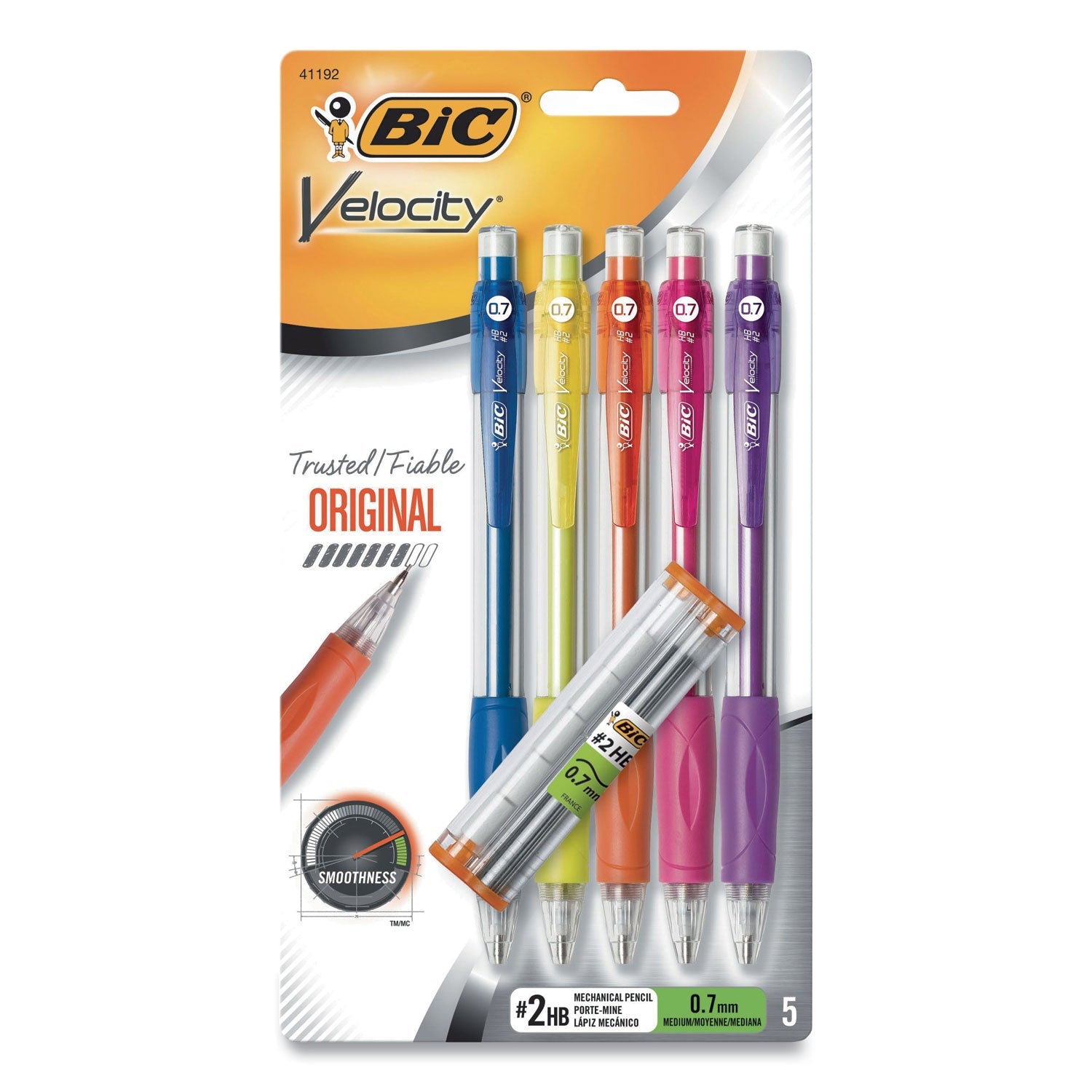 Velocity Original Mechanical Pencil | 0.7mm, 5/pack