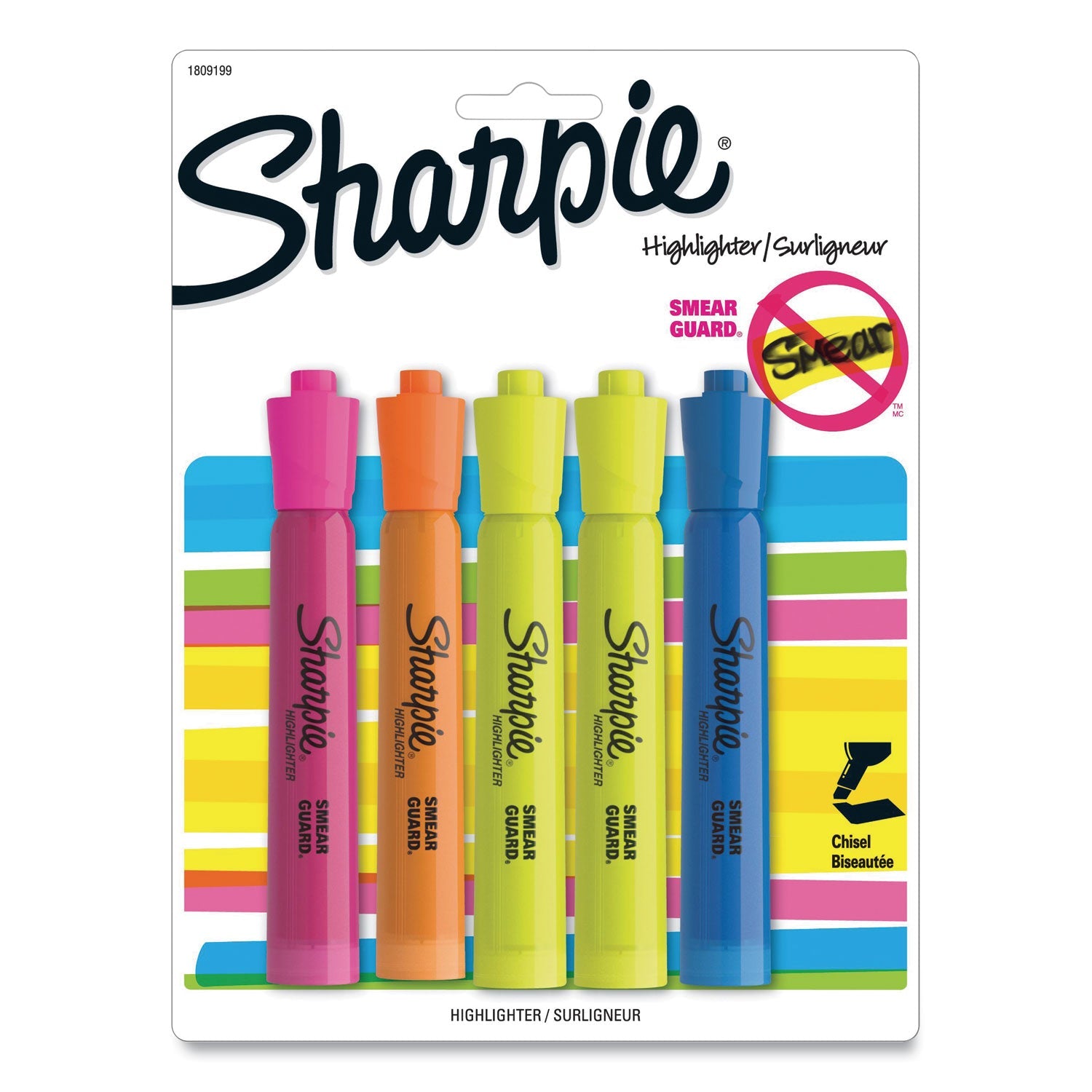 Tank Style Highlighters | Assorted 5-Pack