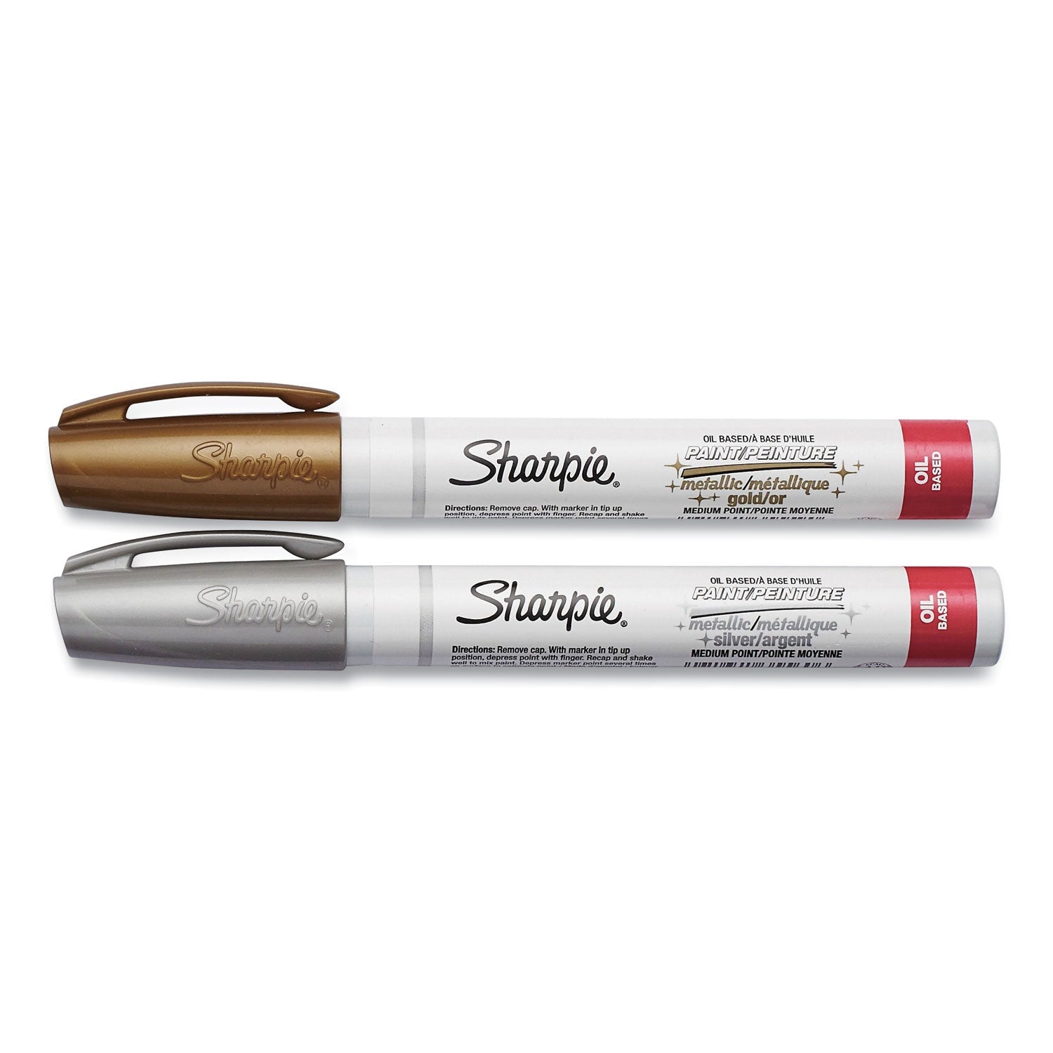 Permanent Paint Marker | Medium Metallic 2-Pack