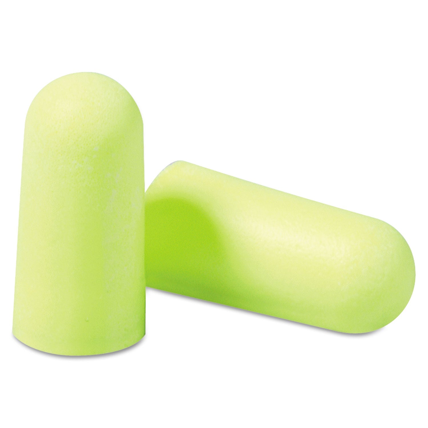 3M E-A-Rsoft Yellow Neon Earplugs | Cordless