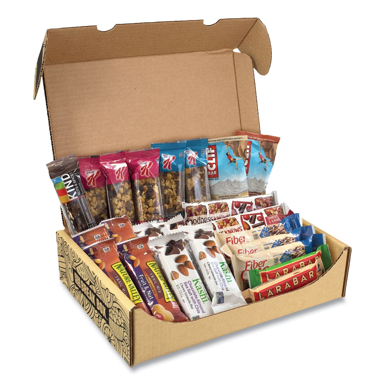 Snack Box Pros Healthy Snack Bar Box, 23 Assorted Snacks/Box