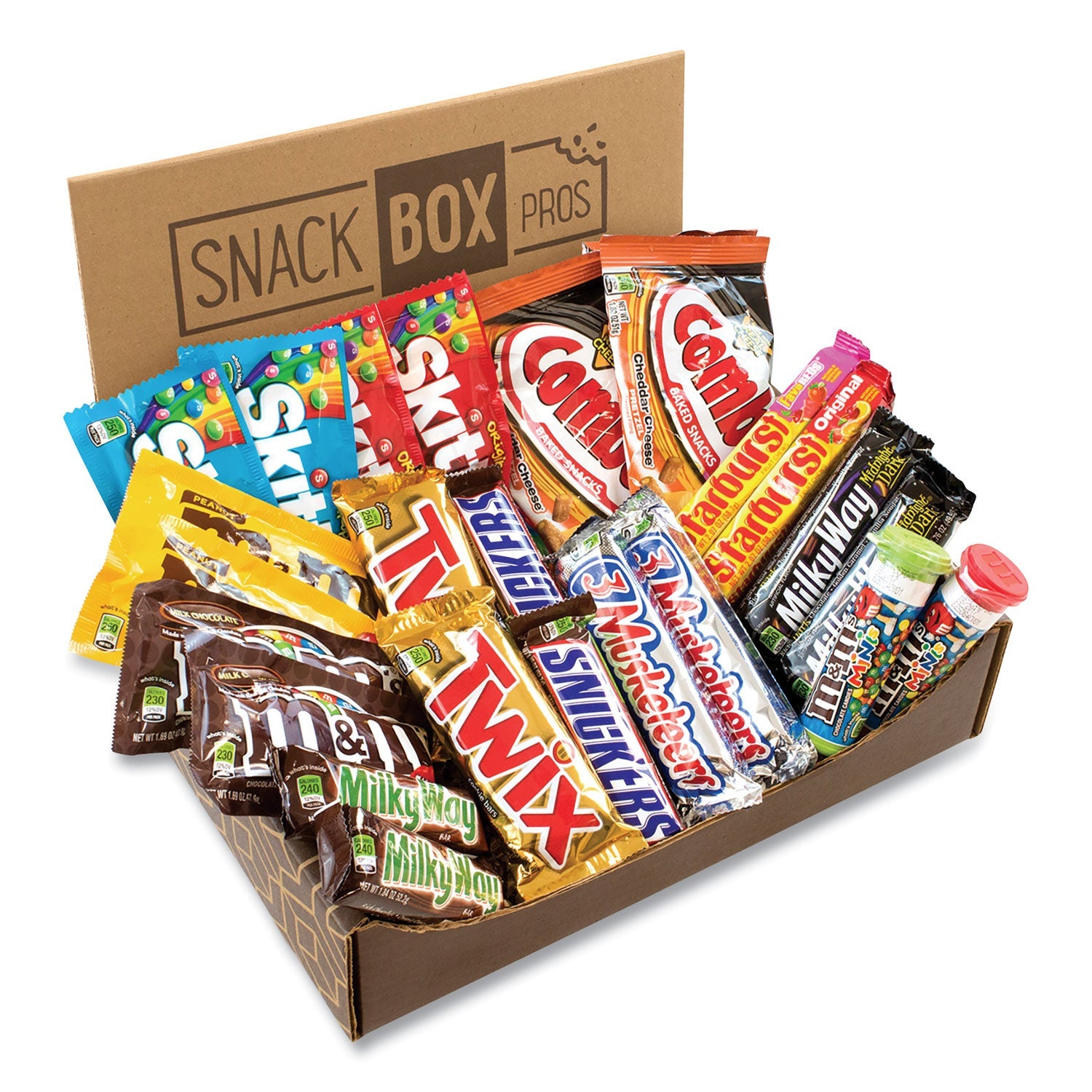 Snack Box Pros MARS Favorites Snack Box, 25 Assorted Snacks/Box
