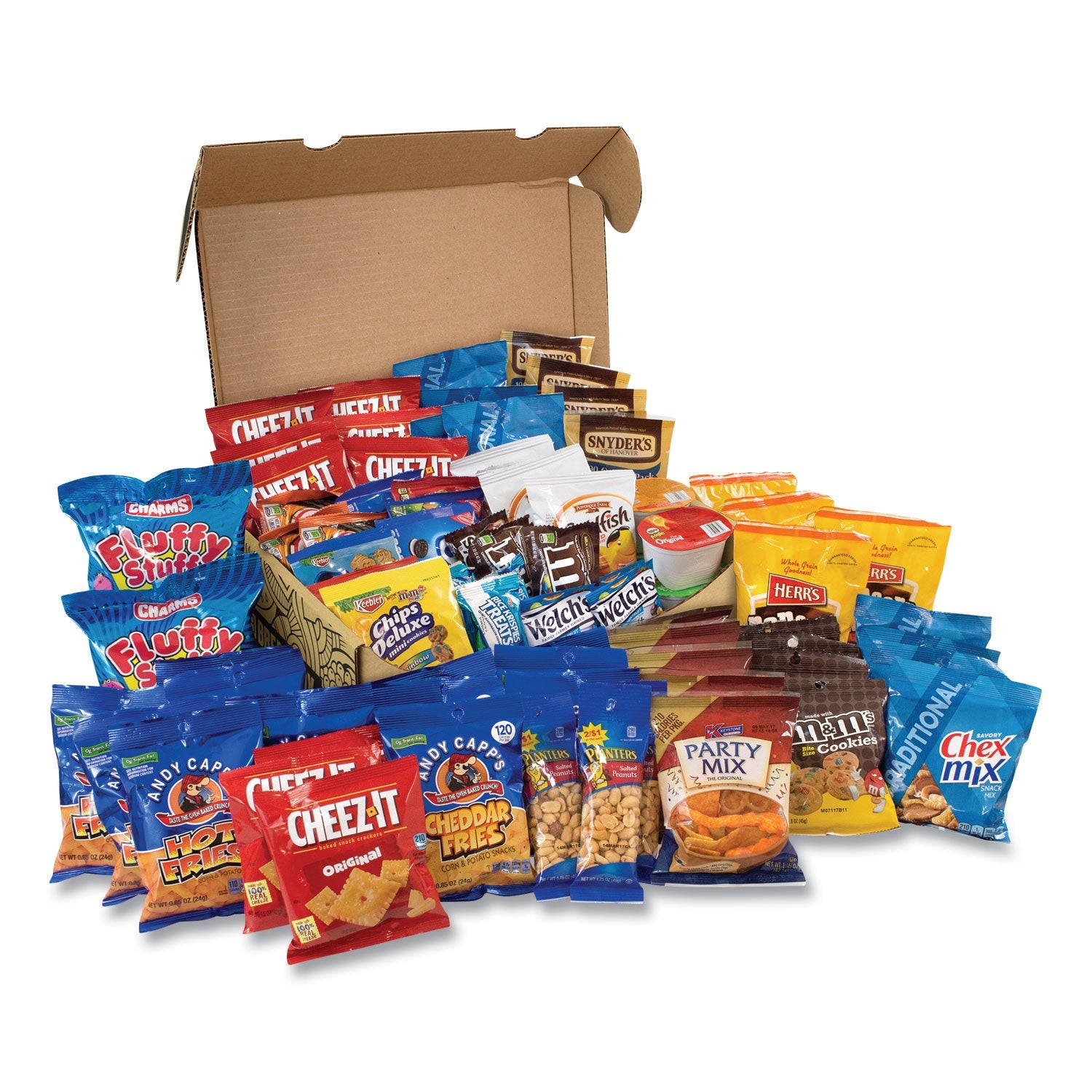Snack Box Pros Big Party Snack Box, 75 Assorted Snacks/Box