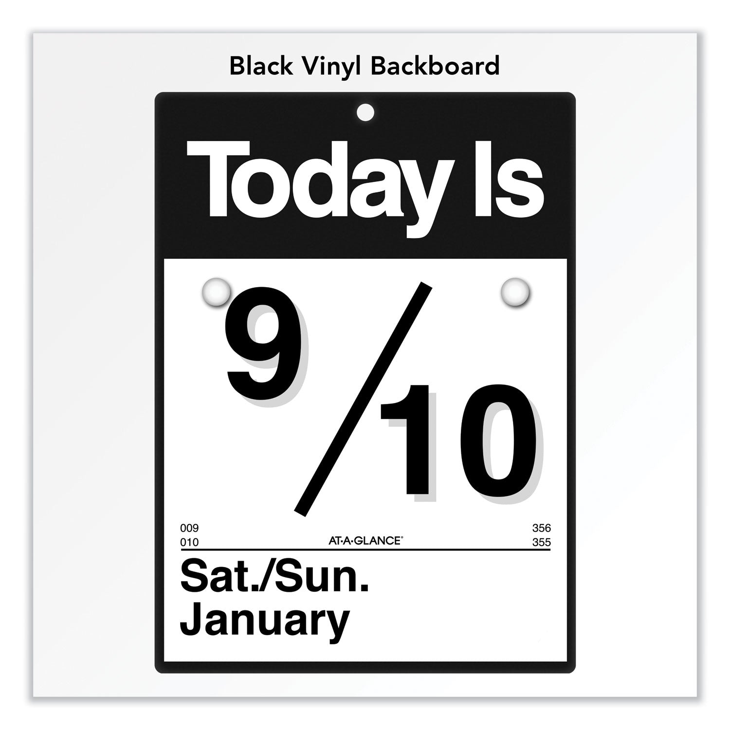 AT-A-GLANCE® Today Is Wall Calendar, 6.63 x 9.13, White Sheets, 12-Month (Jan to Dec): 2025