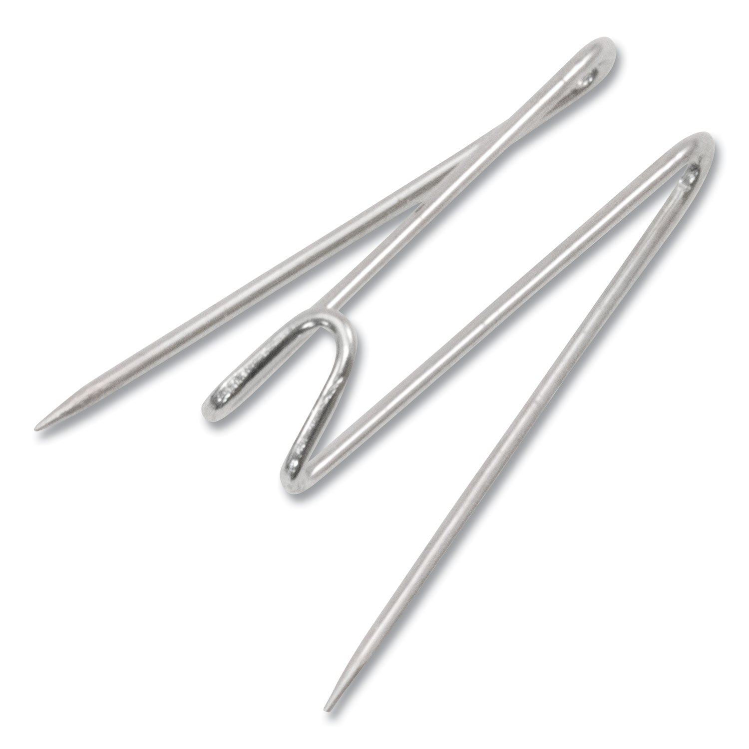 Advantus Panel Wall Wire Hooks, Silver, 25 Hooks/pack