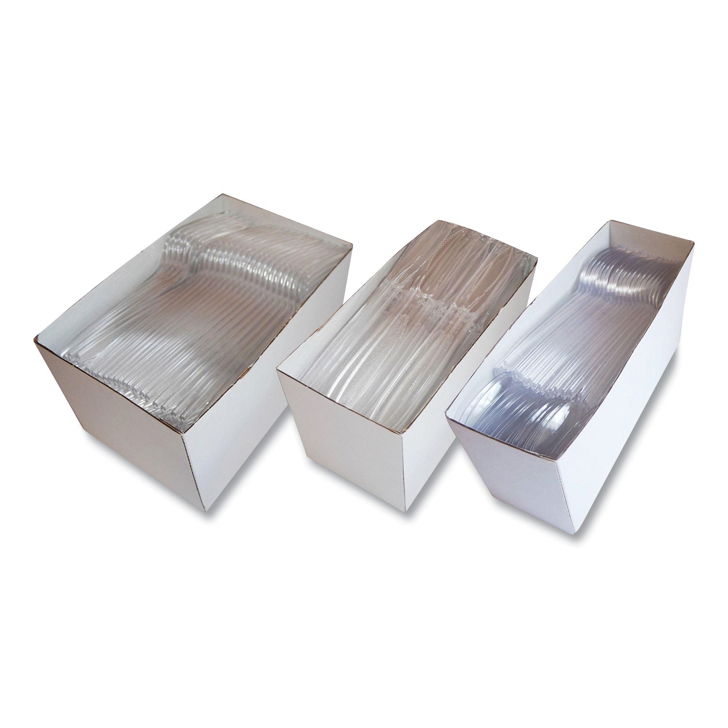 Heavyweight Party Pack | Clear Cutlery | 360/Pack