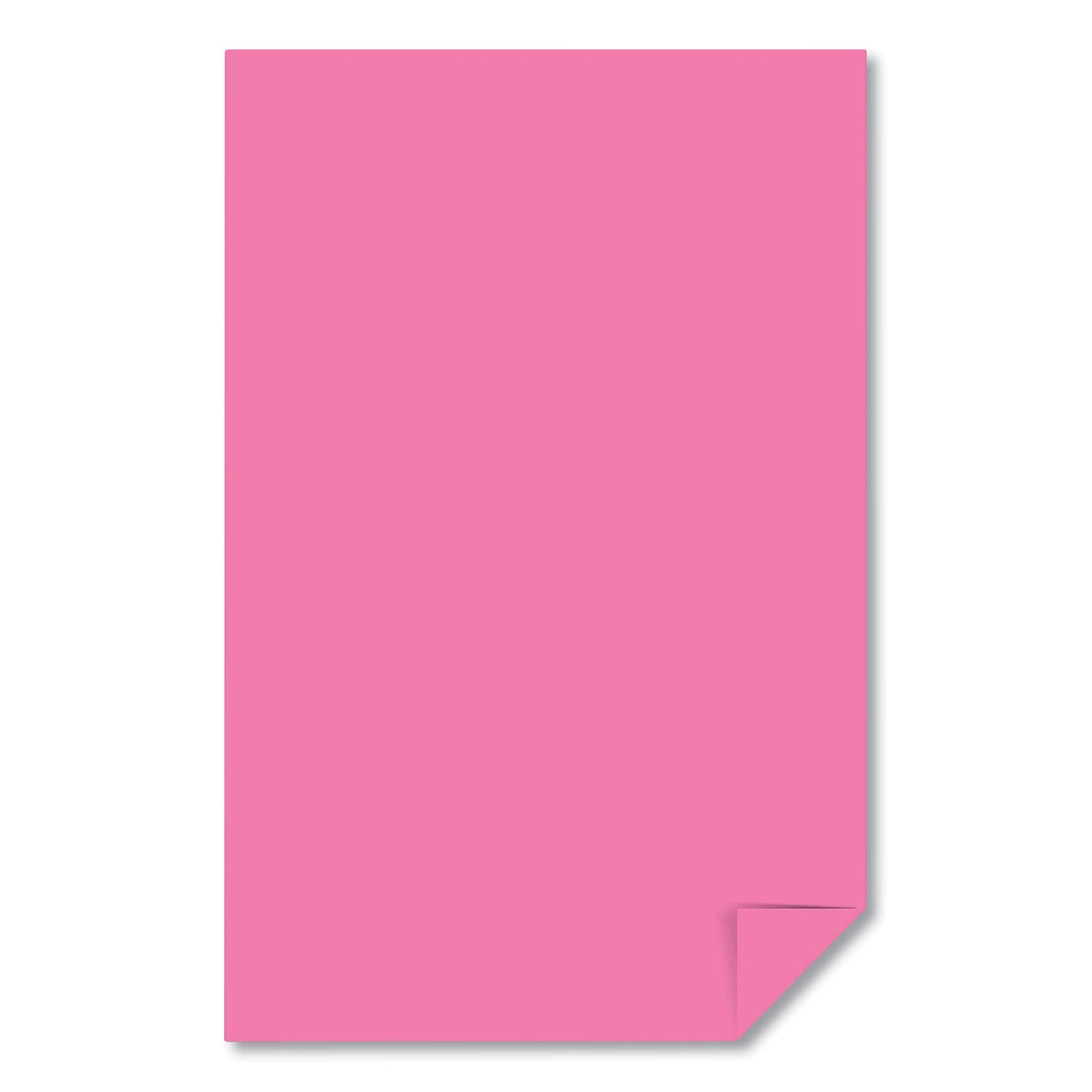 Astrobrights® Color Paper, 24 lb Bond Weight, 11 x 17, Pulsar Pink, 500/Ream