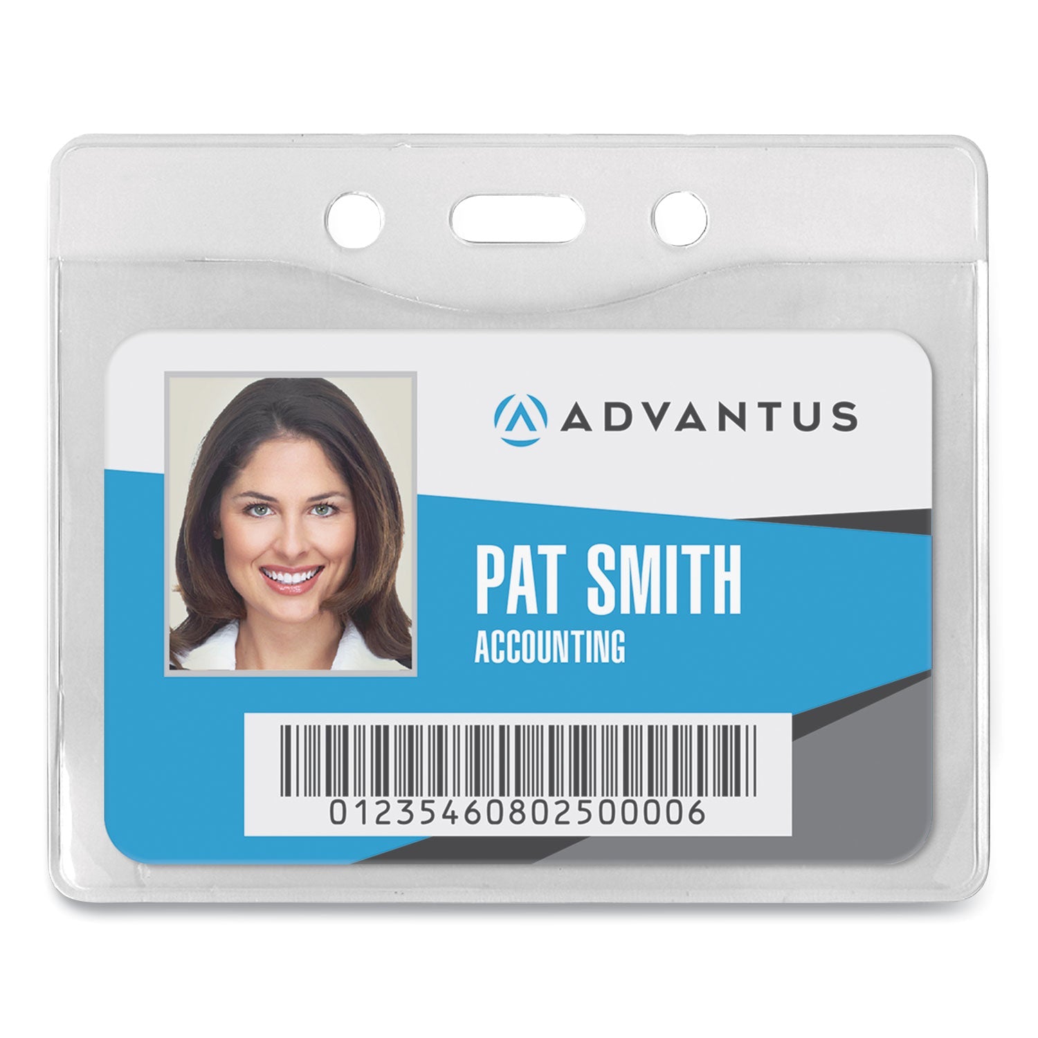 Security ID Badge Holders | Horizontal | 50-Box
