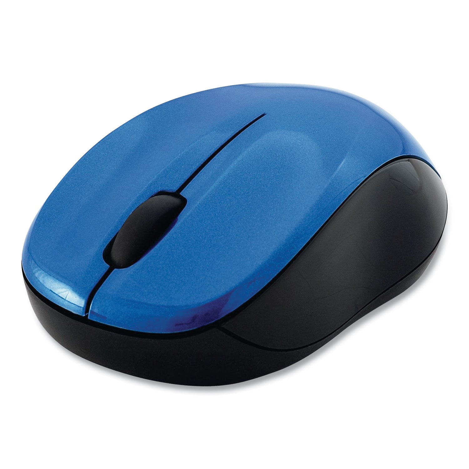 Silent Wireless Blue LED Mouse | Blue