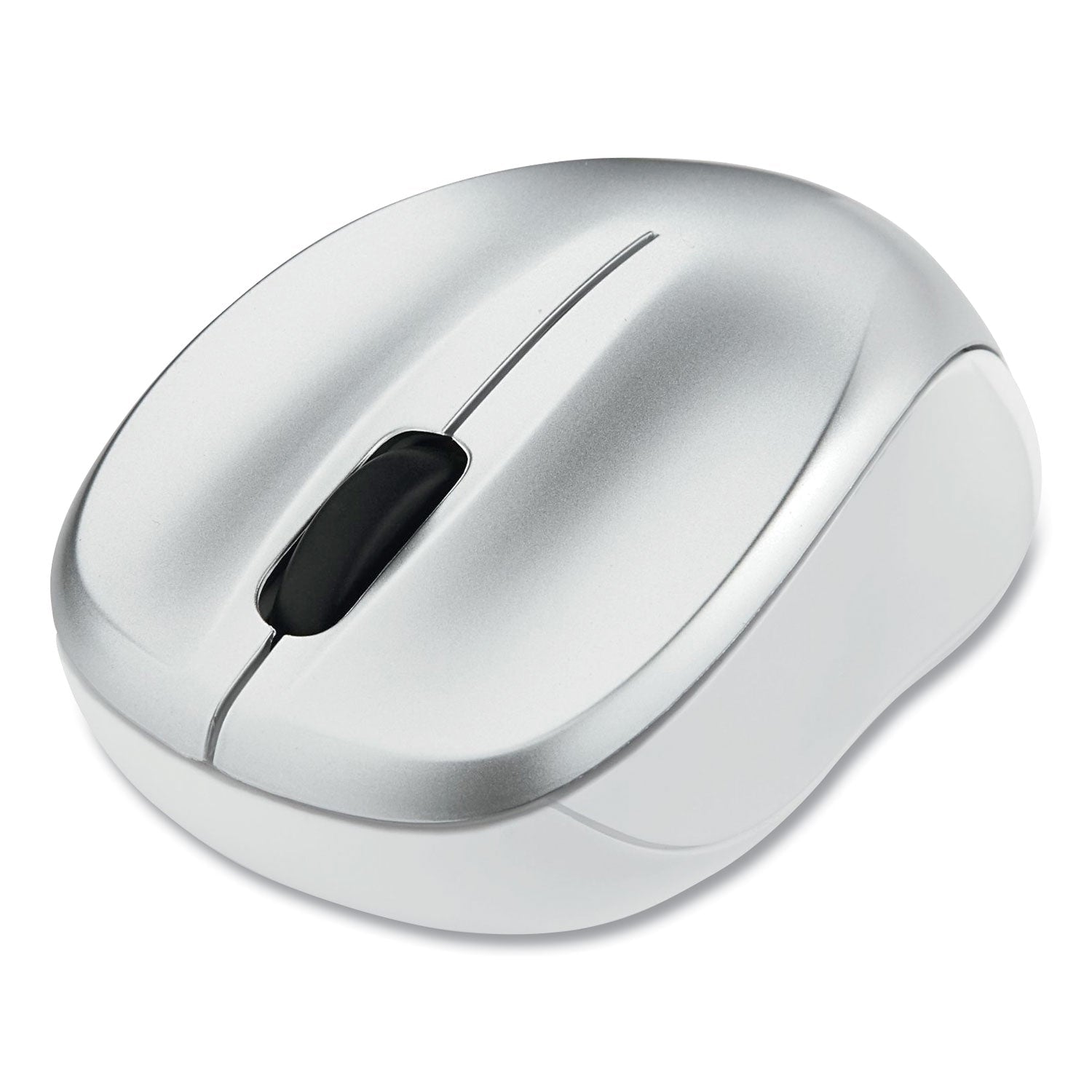Silent Wireless Blue LED Mouse | Silver