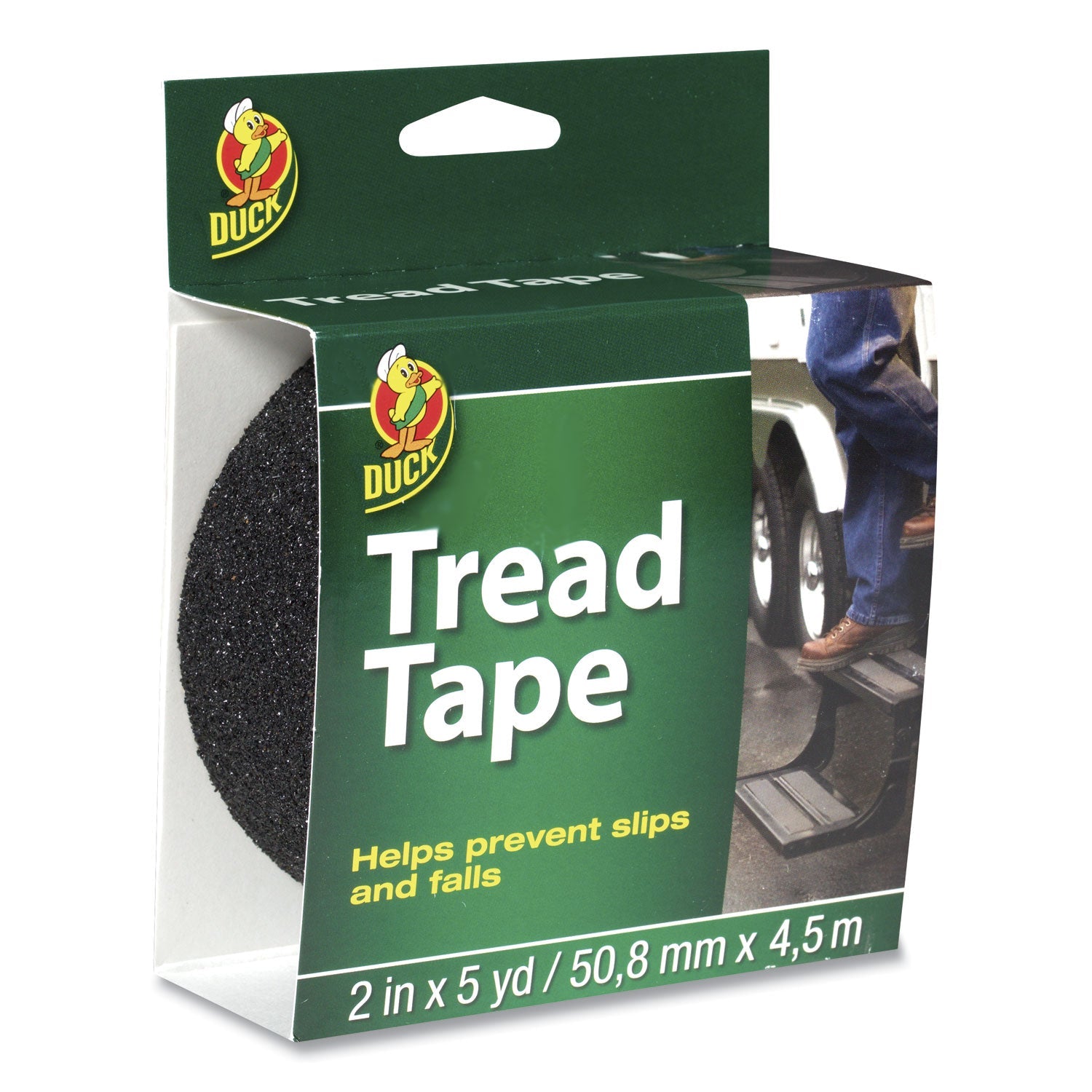 Tread Tape | Duck® Black 2" x 5 Yds