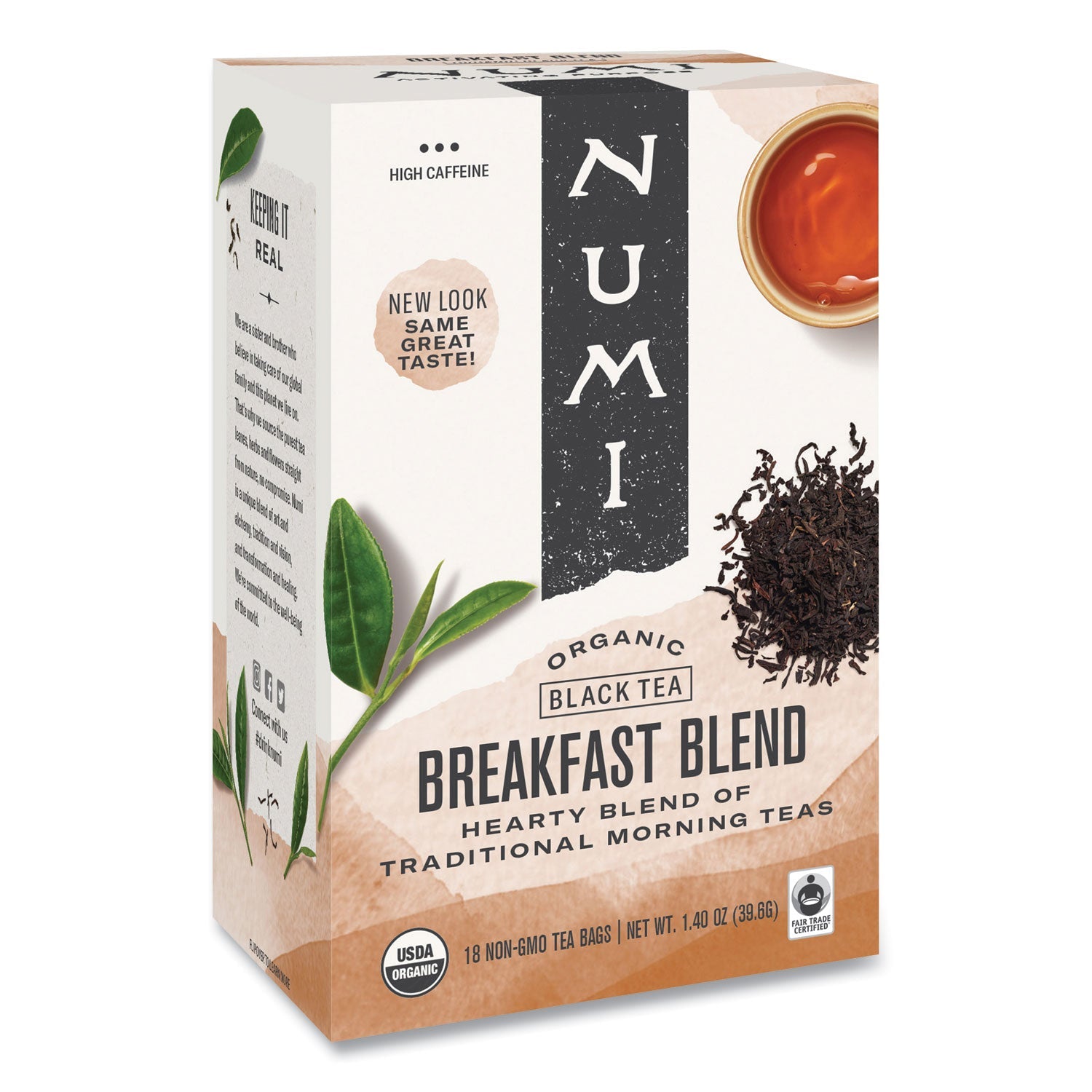 Organic Breakfast Blend Tea | 18/Box, Numi®